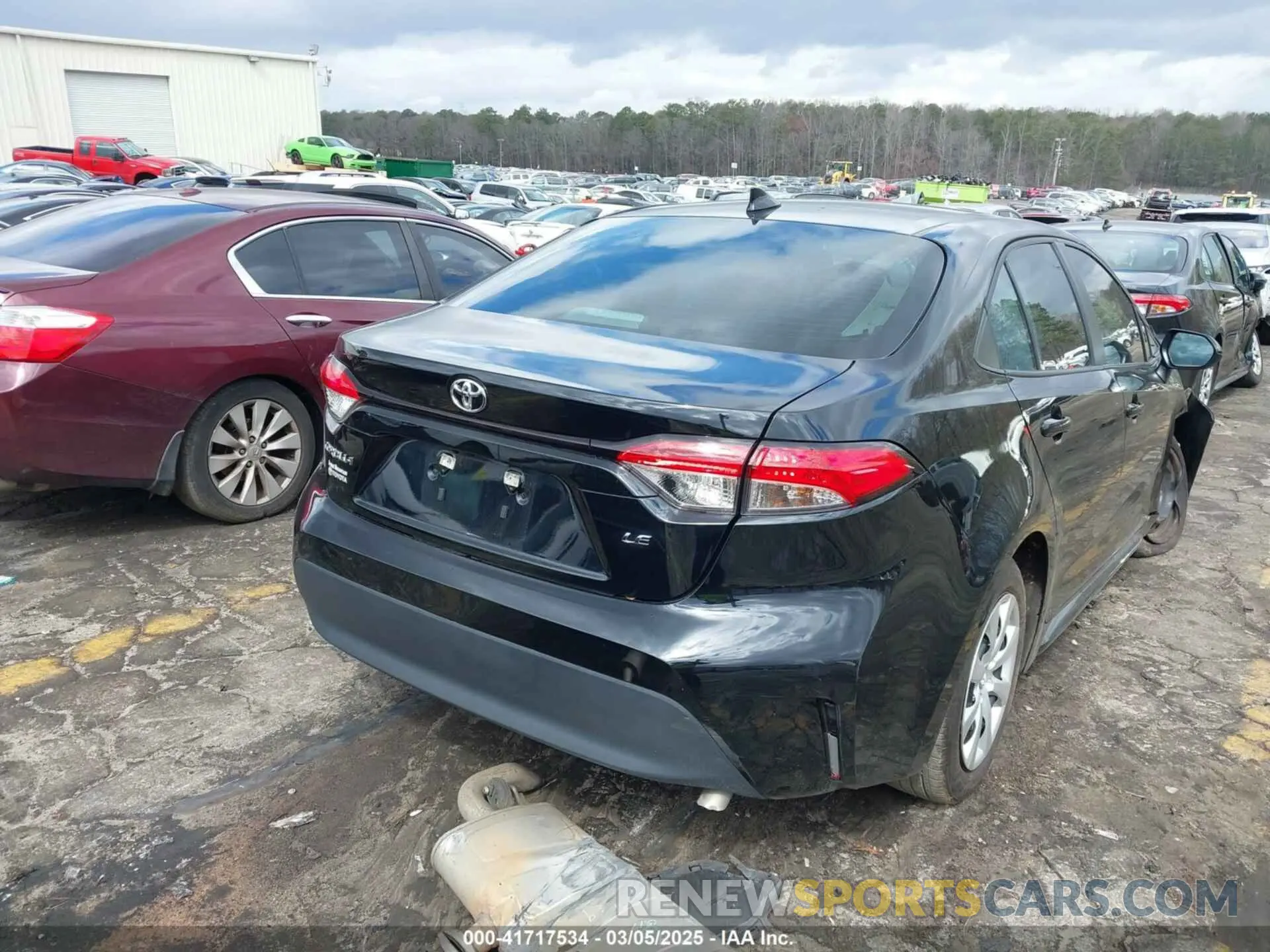 4 Photograph of a damaged car 5YFB4MDE4RP145961 TOYOTA COROLLA 2024