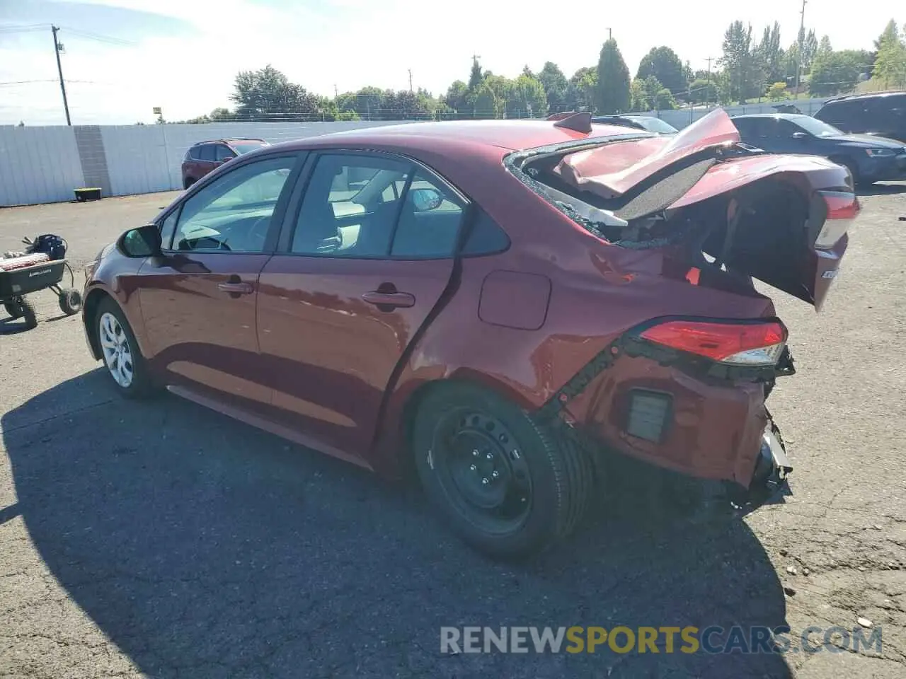 2 Photograph of a damaged car 5YFB4MDE4RP150447 TOYOTA COROLLA 2024