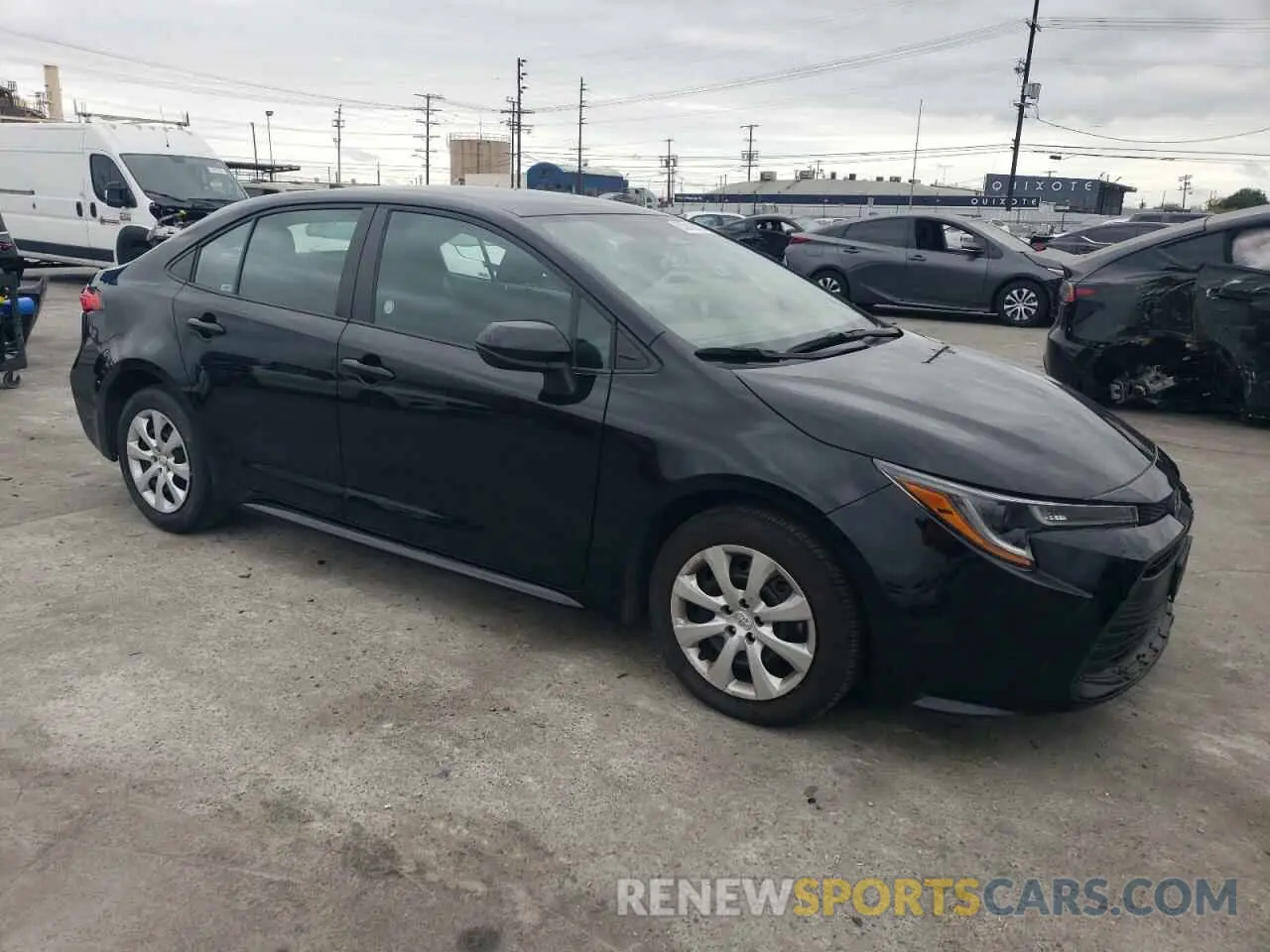 4 Photograph of a damaged car 5YFB4MDE4RP158354 TOYOTA COROLLA 2024