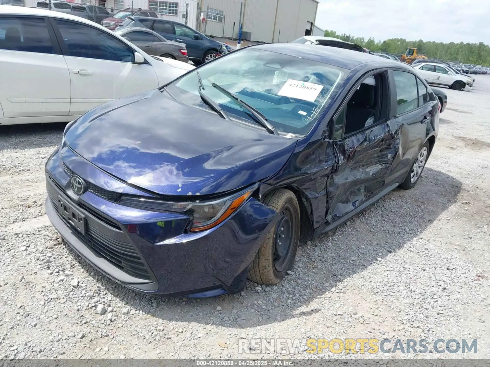 2 Photograph of a damaged car 5YFB4MDE4RP174828 TOYOTA COROLLA 2024