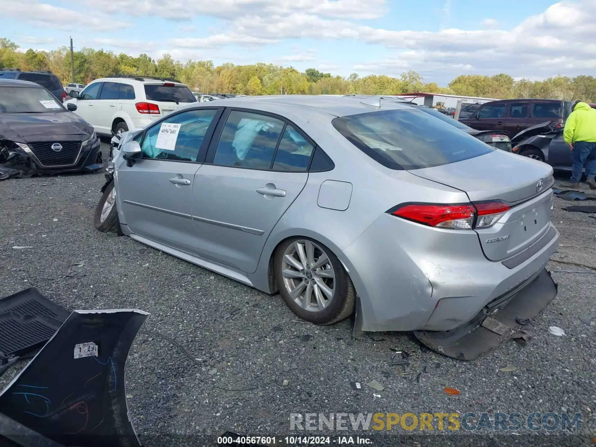 3 Photograph of a damaged car 5YFB4MDE4RP180578 TOYOTA COROLLA 2024