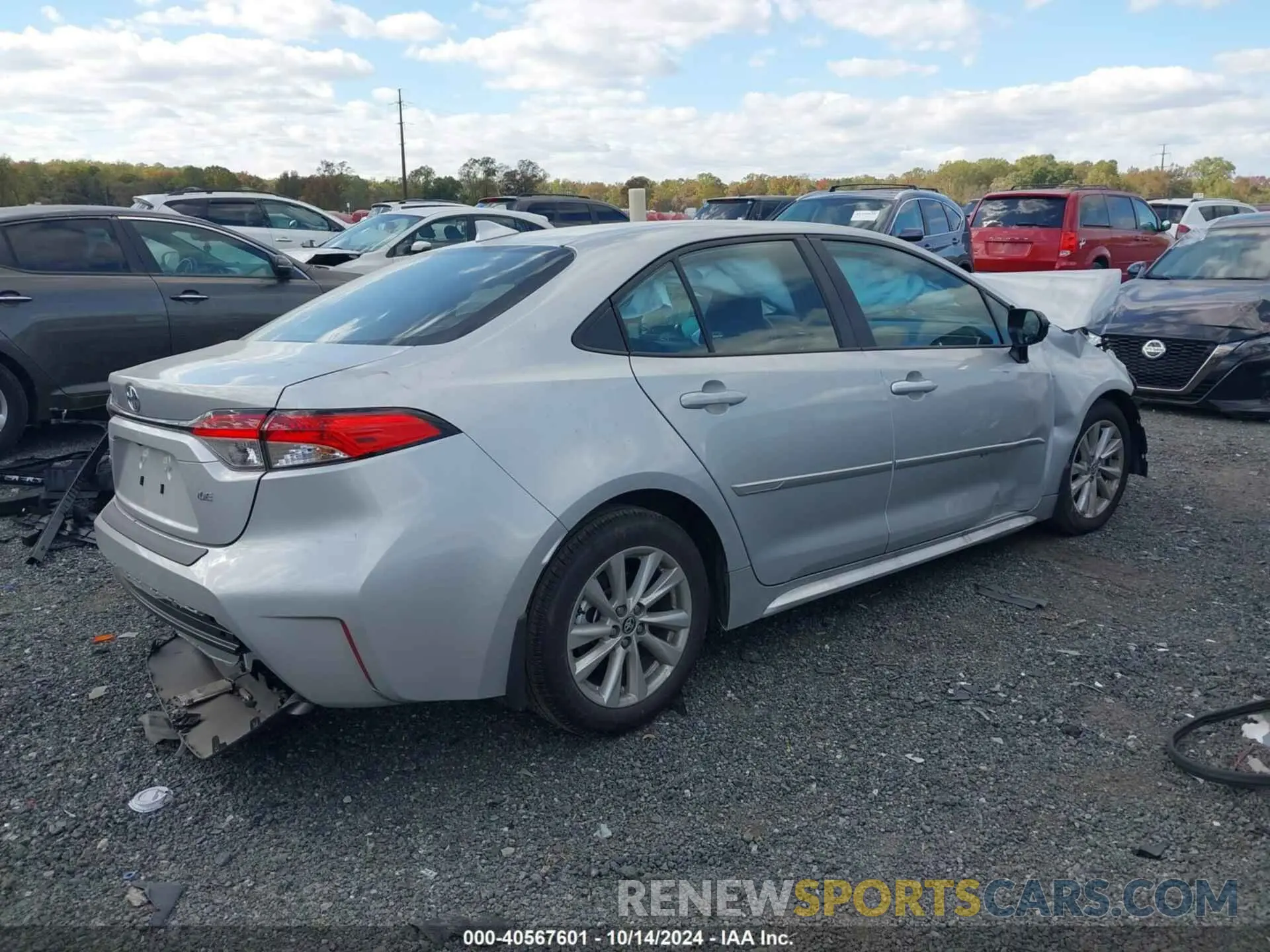 4 Photograph of a damaged car 5YFB4MDE4RP180578 TOYOTA COROLLA 2024