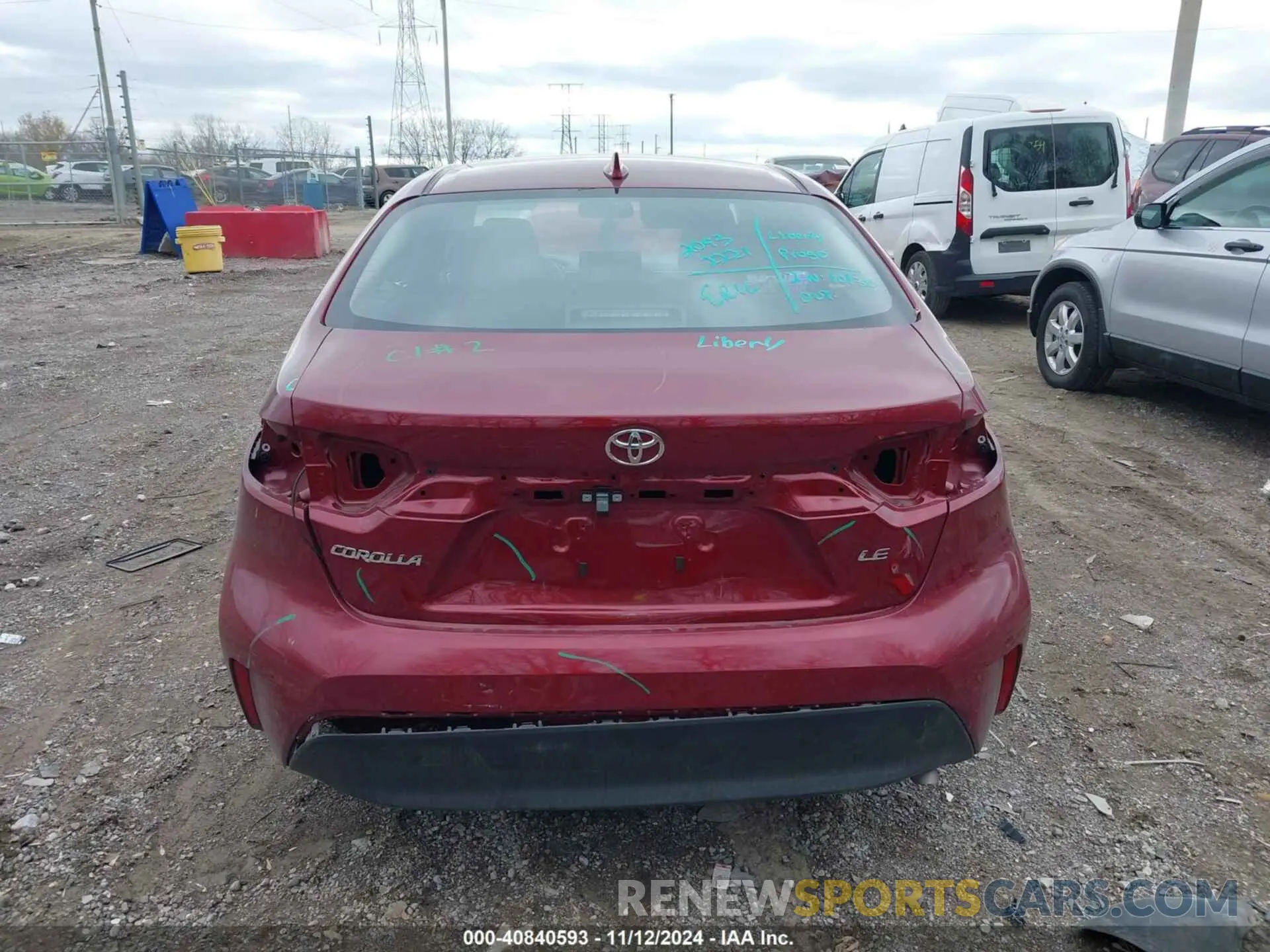 17 Photograph of a damaged car 5YFB4MDE4RP204250 TOYOTA COROLLA 2024