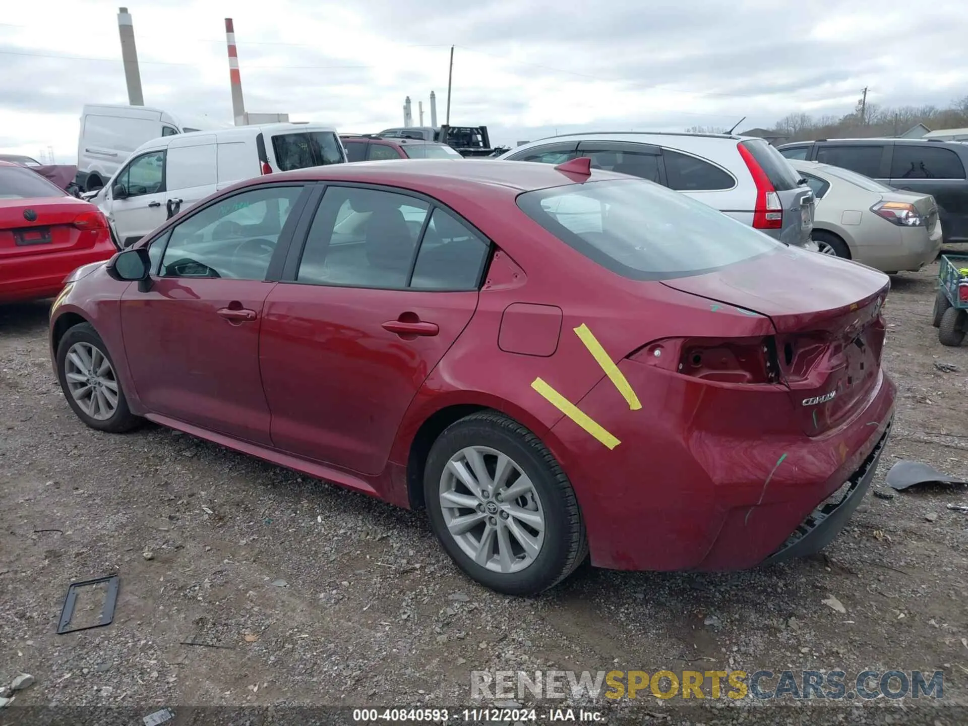 3 Photograph of a damaged car 5YFB4MDE4RP204250 TOYOTA COROLLA 2024