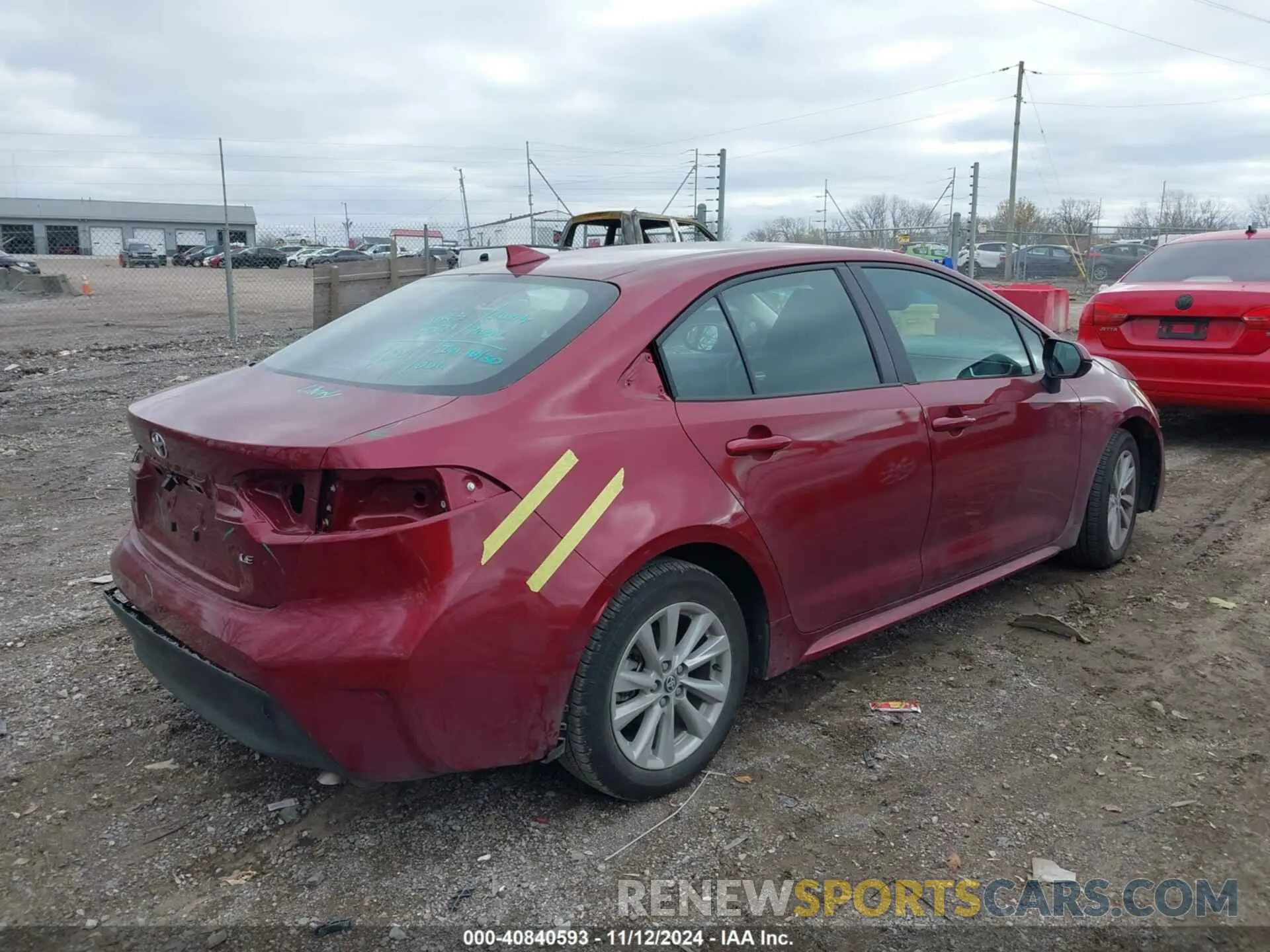 4 Photograph of a damaged car 5YFB4MDE4RP204250 TOYOTA COROLLA 2024