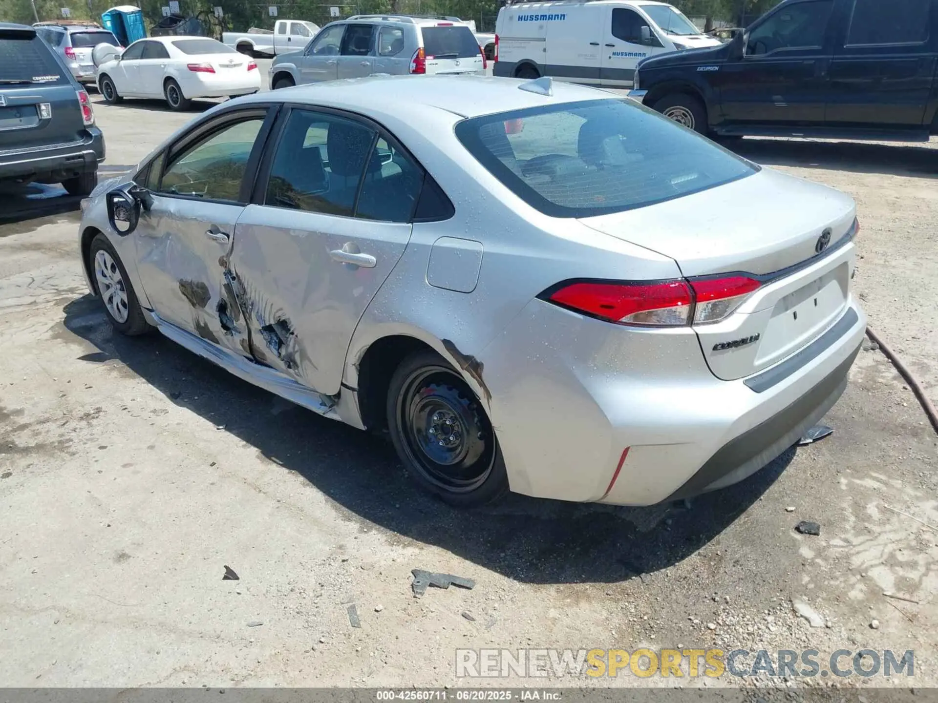 3 Photograph of a damaged car 5YFB4MDE4RP210291 TOYOTA COROLLA 2024
