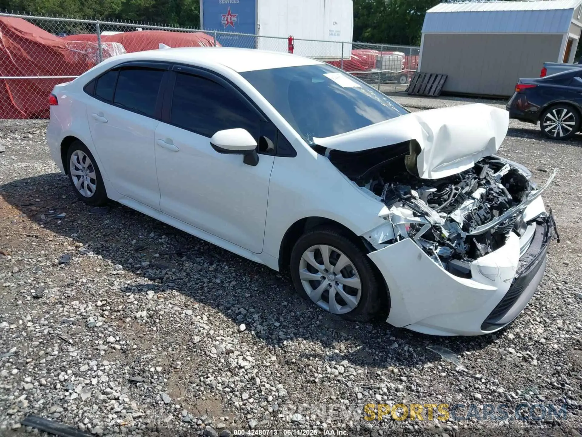 1 Photograph of a damaged car 5YFB4MDE4RP214342 TOYOTA COROLLA 2024