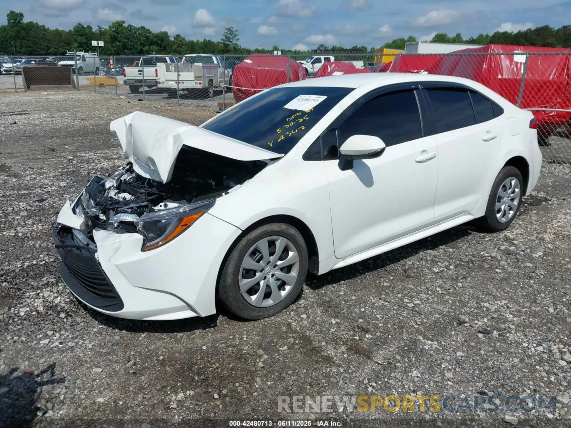 2 Photograph of a damaged car 5YFB4MDE4RP214342 TOYOTA COROLLA 2024