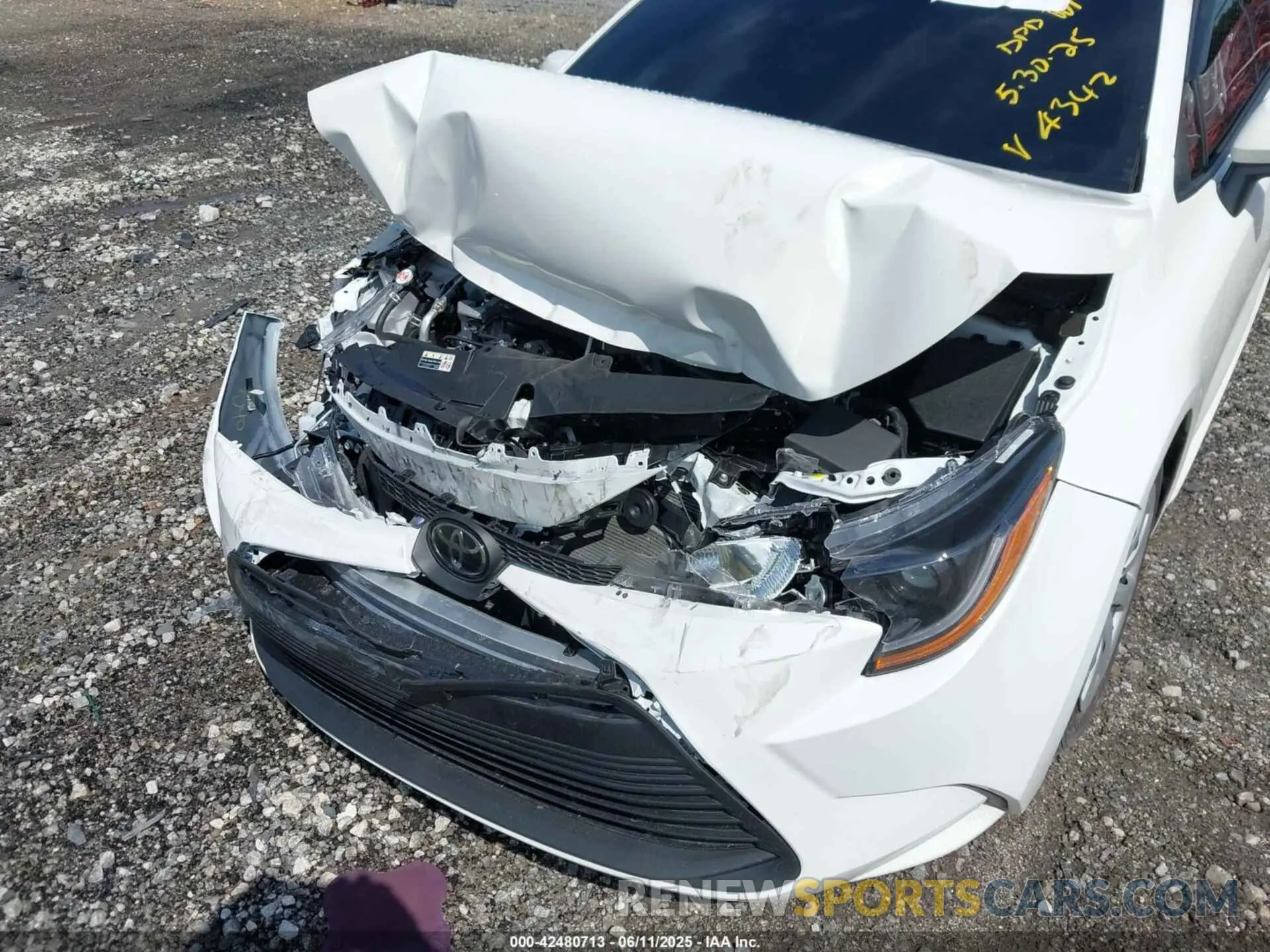 6 Photograph of a damaged car 5YFB4MDE4RP214342 TOYOTA COROLLA 2024