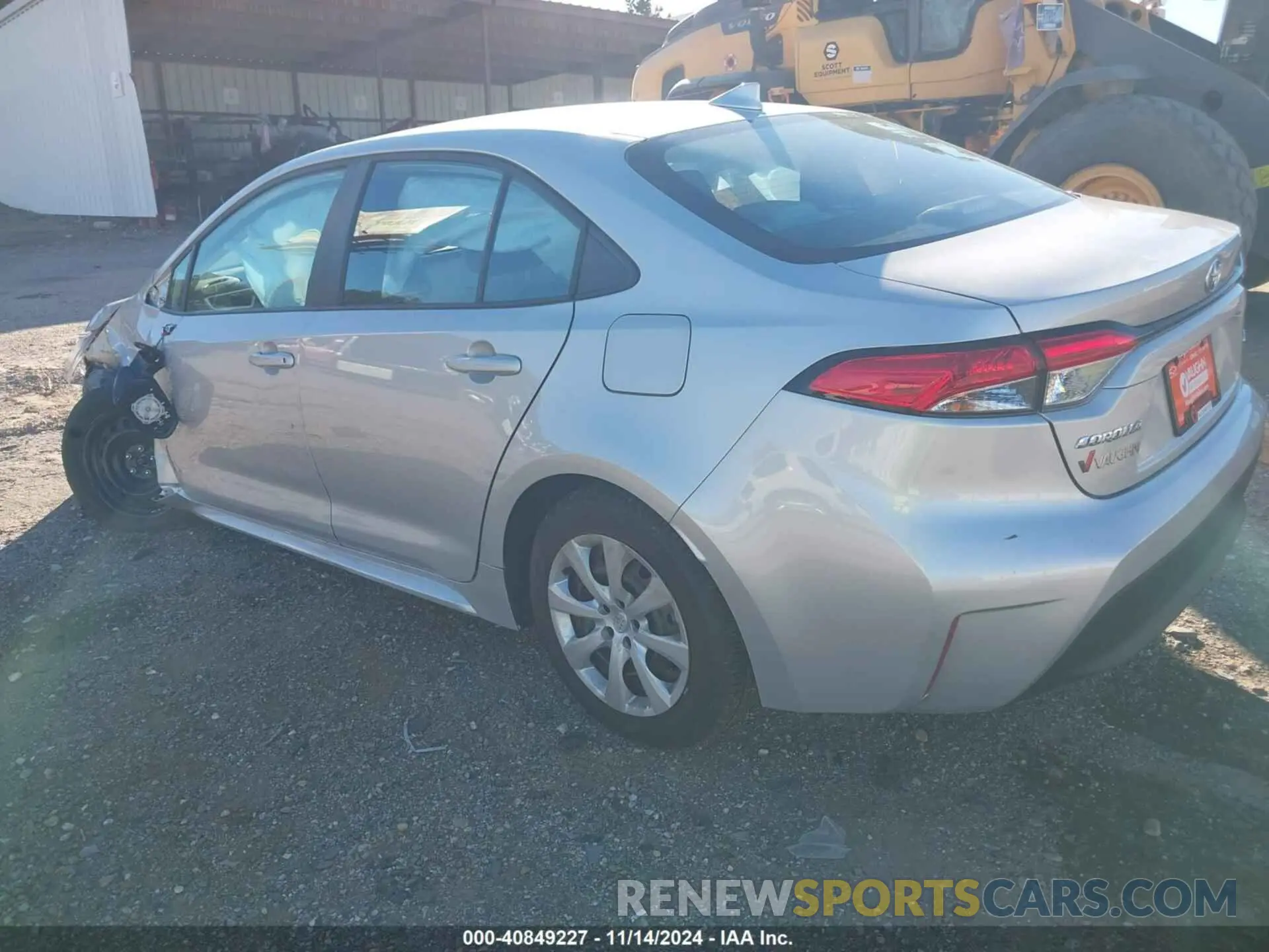 3 Photograph of a damaged car 5YFB4MDE4RP227351 TOYOTA COROLLA 2024