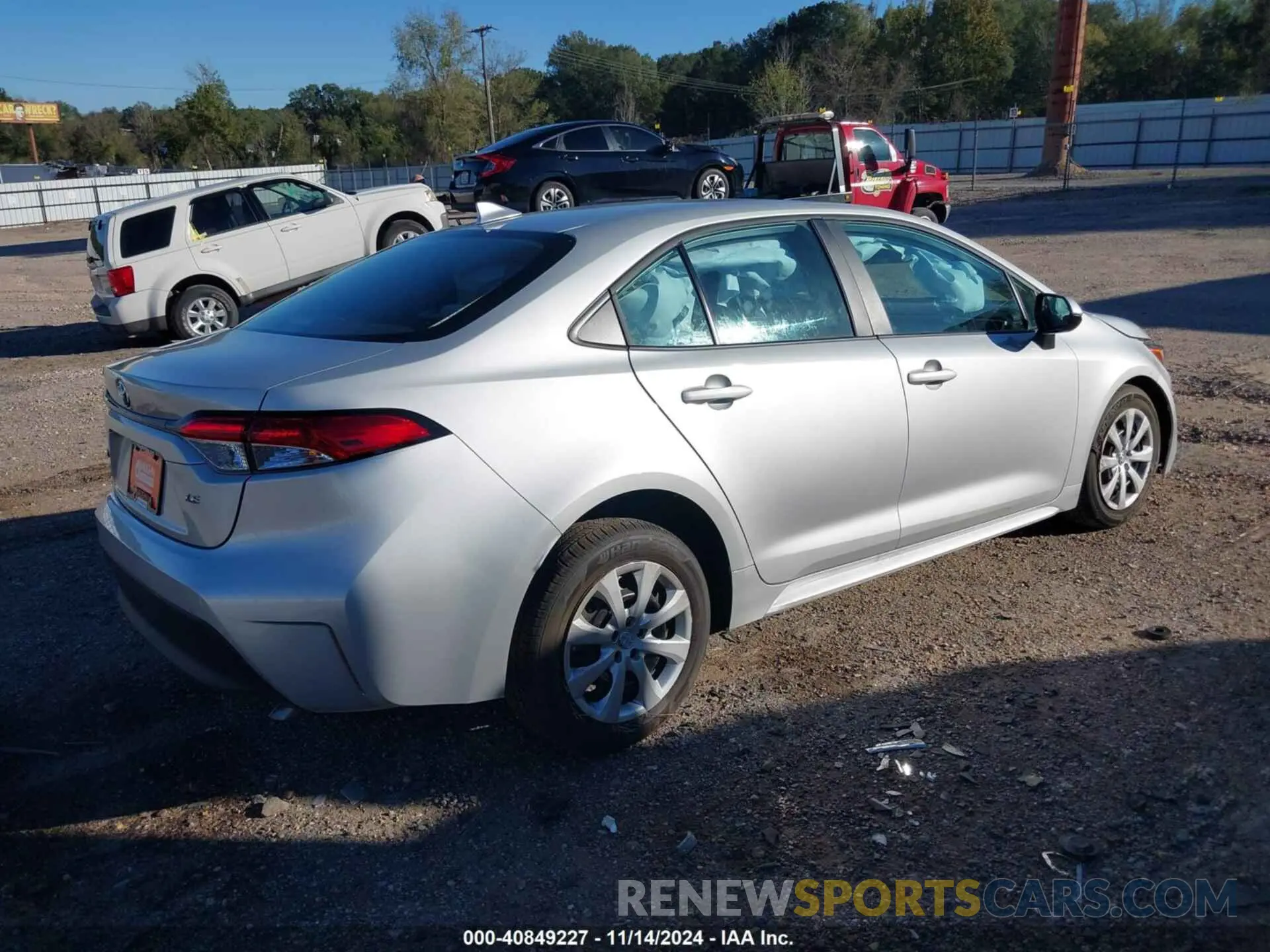 4 Photograph of a damaged car 5YFB4MDE4RP227351 TOYOTA COROLLA 2024
