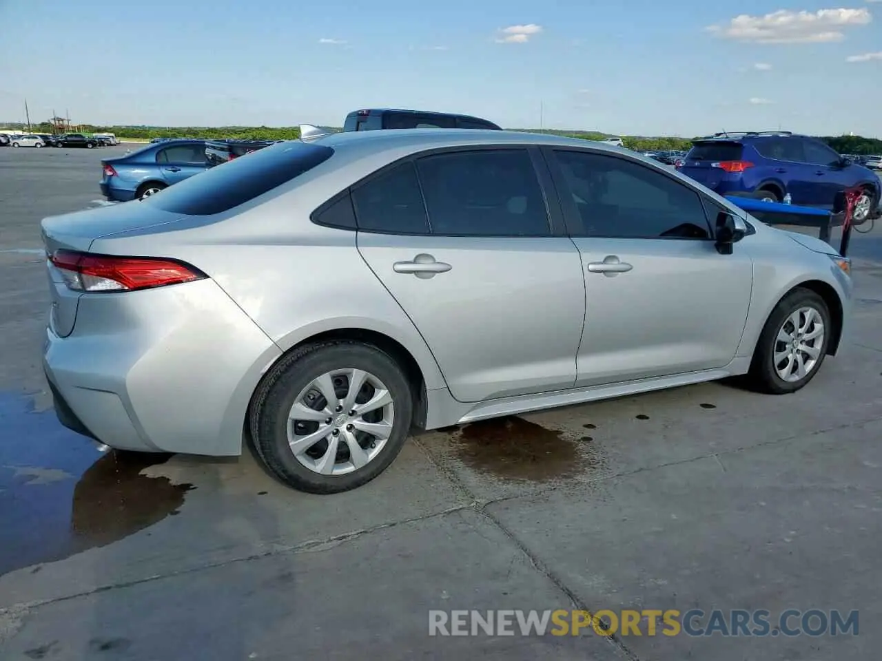 3 Photograph of a damaged car 5YFB4MDE5RP080909 TOYOTA COROLLA 2024