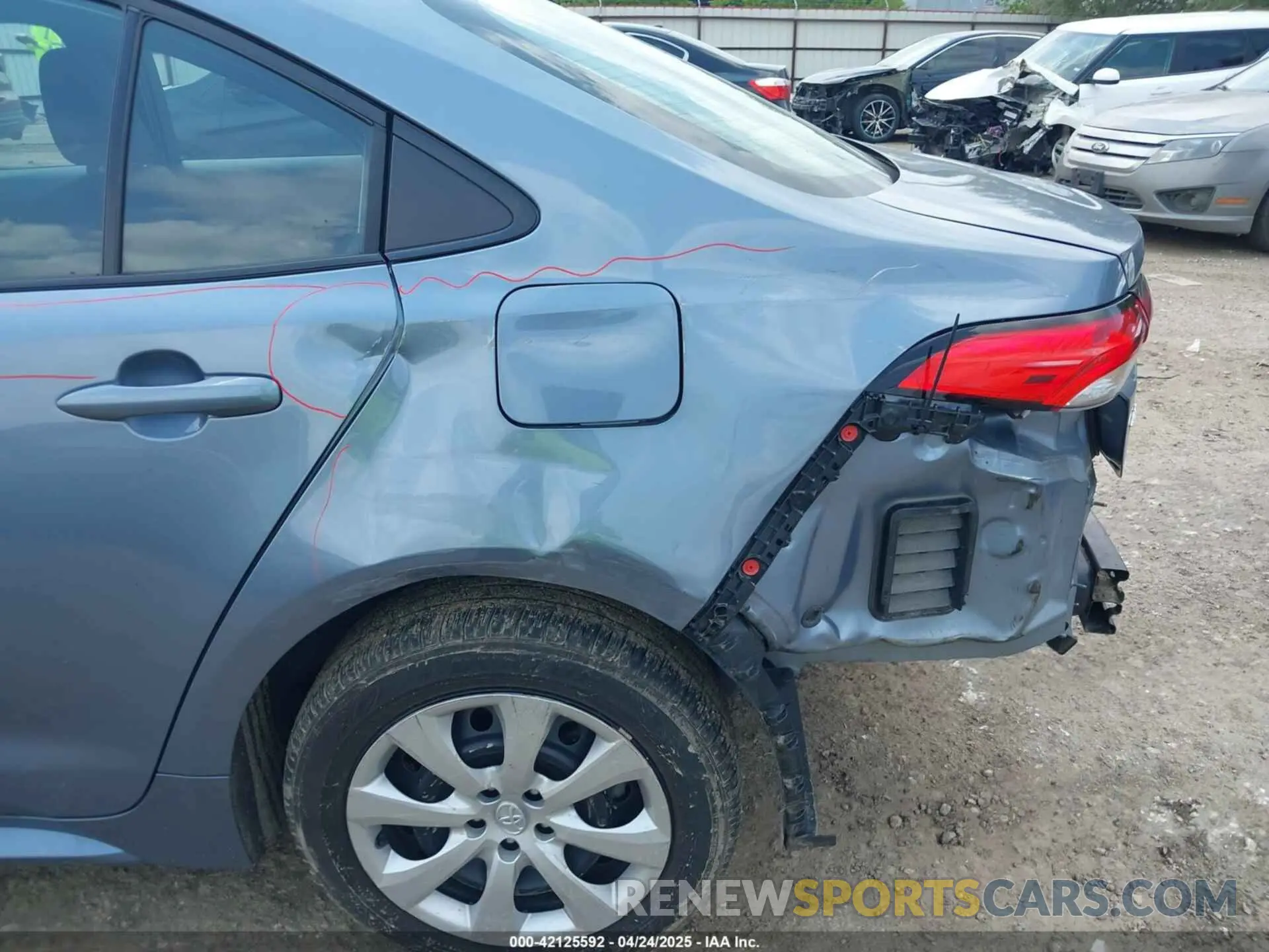 17 Photograph of a damaged car 5YFB4MDE5RP082420 TOYOTA COROLLA 2024