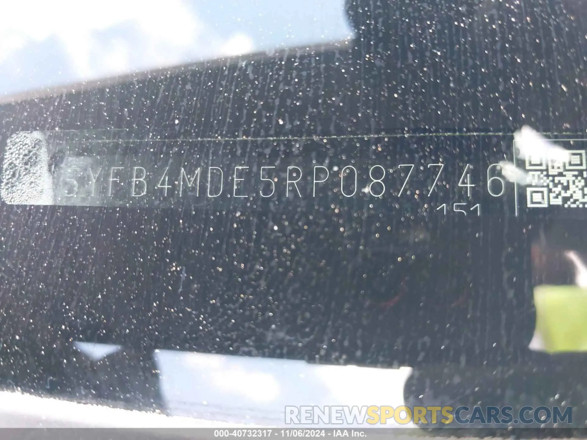 9 Фотография поврежденного автомобиля 5YFB4MDE5RP087746 TOYOTA COROLLA 2024