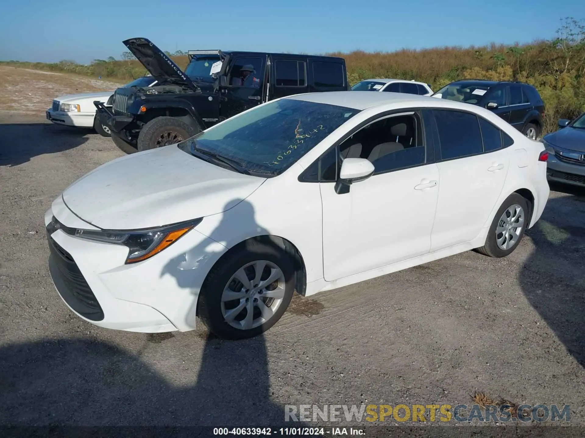 2 Photograph of a damaged car 5YFB4MDE5RP103377 TOYOTA COROLLA 2024