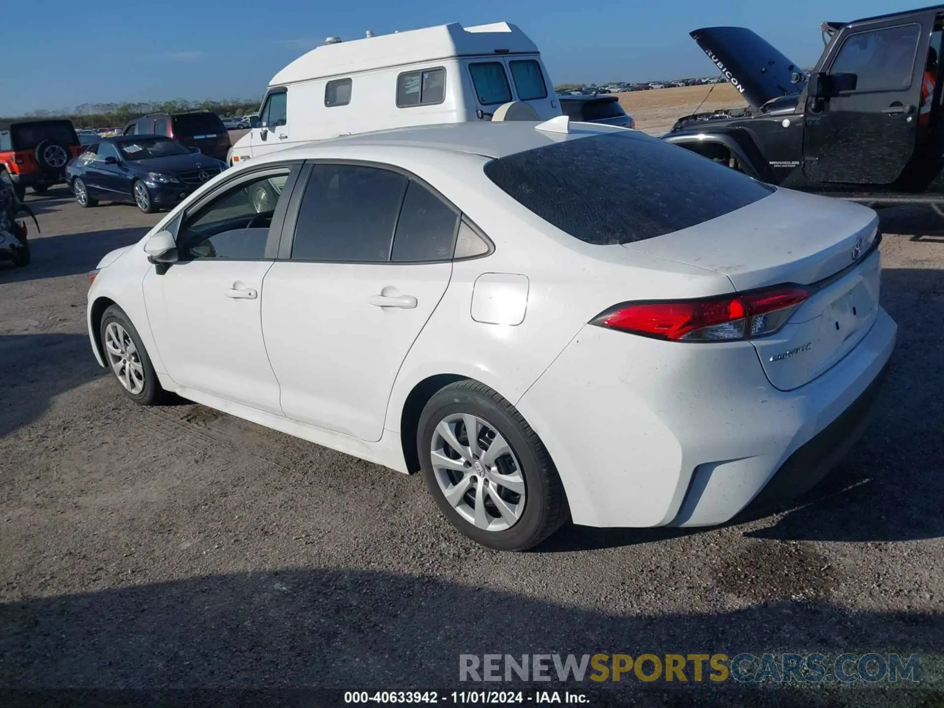 3 Photograph of a damaged car 5YFB4MDE5RP103377 TOYOTA COROLLA 2024