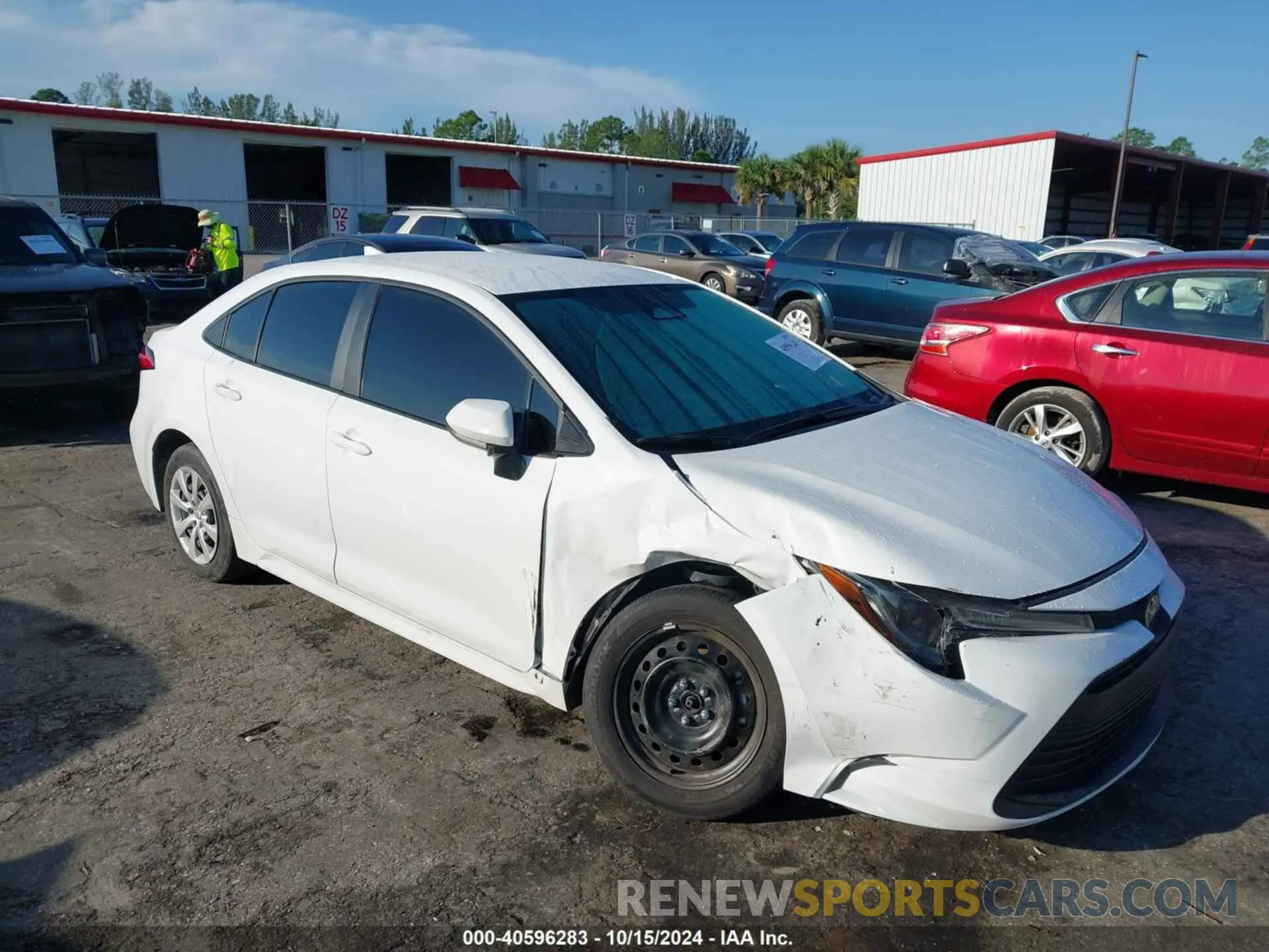 1 Photograph of a damaged car 5YFB4MDE5RP122236 TOYOTA COROLLA 2024