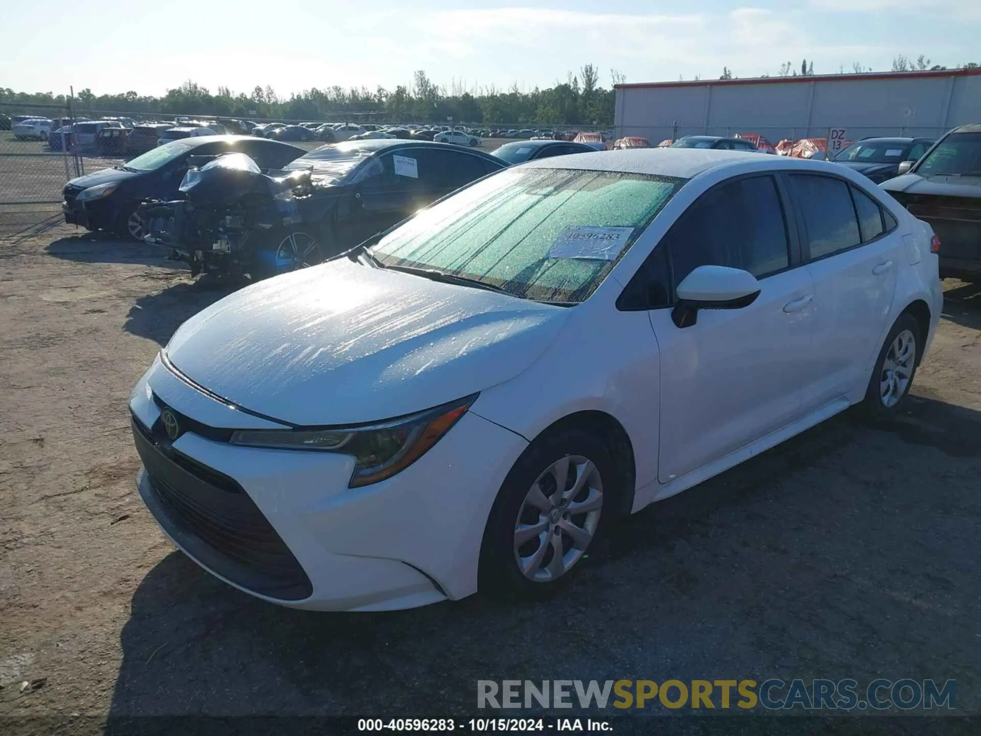 2 Photograph of a damaged car 5YFB4MDE5RP122236 TOYOTA COROLLA 2024