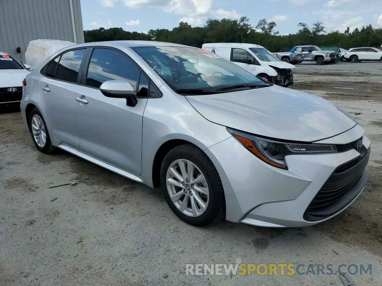 4 Photograph of a damaged car 5YFB4MDE5RP125248 TOYOTA COROLLA 2024