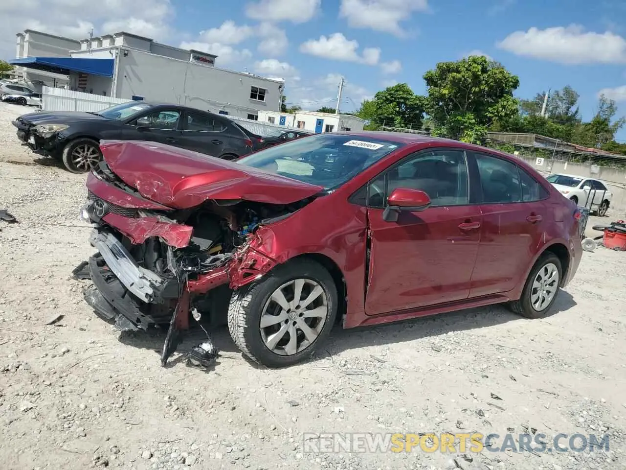1 Photograph of a damaged car 5YFB4MDE5RP139506 TOYOTA COROLLA 2024