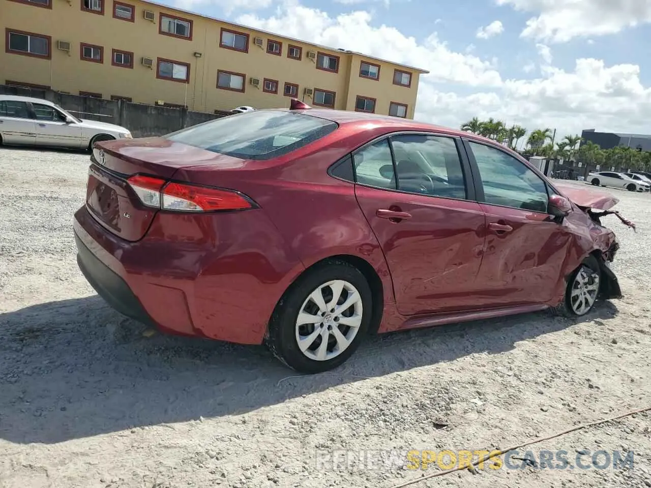 3 Photograph of a damaged car 5YFB4MDE5RP139506 TOYOTA COROLLA 2024