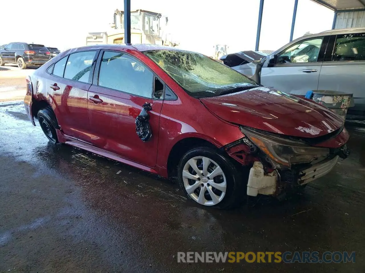 4 Photograph of a damaged car 5YFB4MDE5RP157956 TOYOTA COROLLA 2024