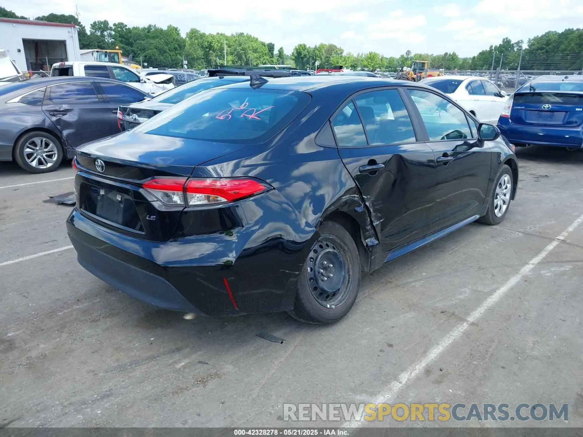 4 Photograph of a damaged car 5YFB4MDE5RP164034 TOYOTA COROLLA 2024