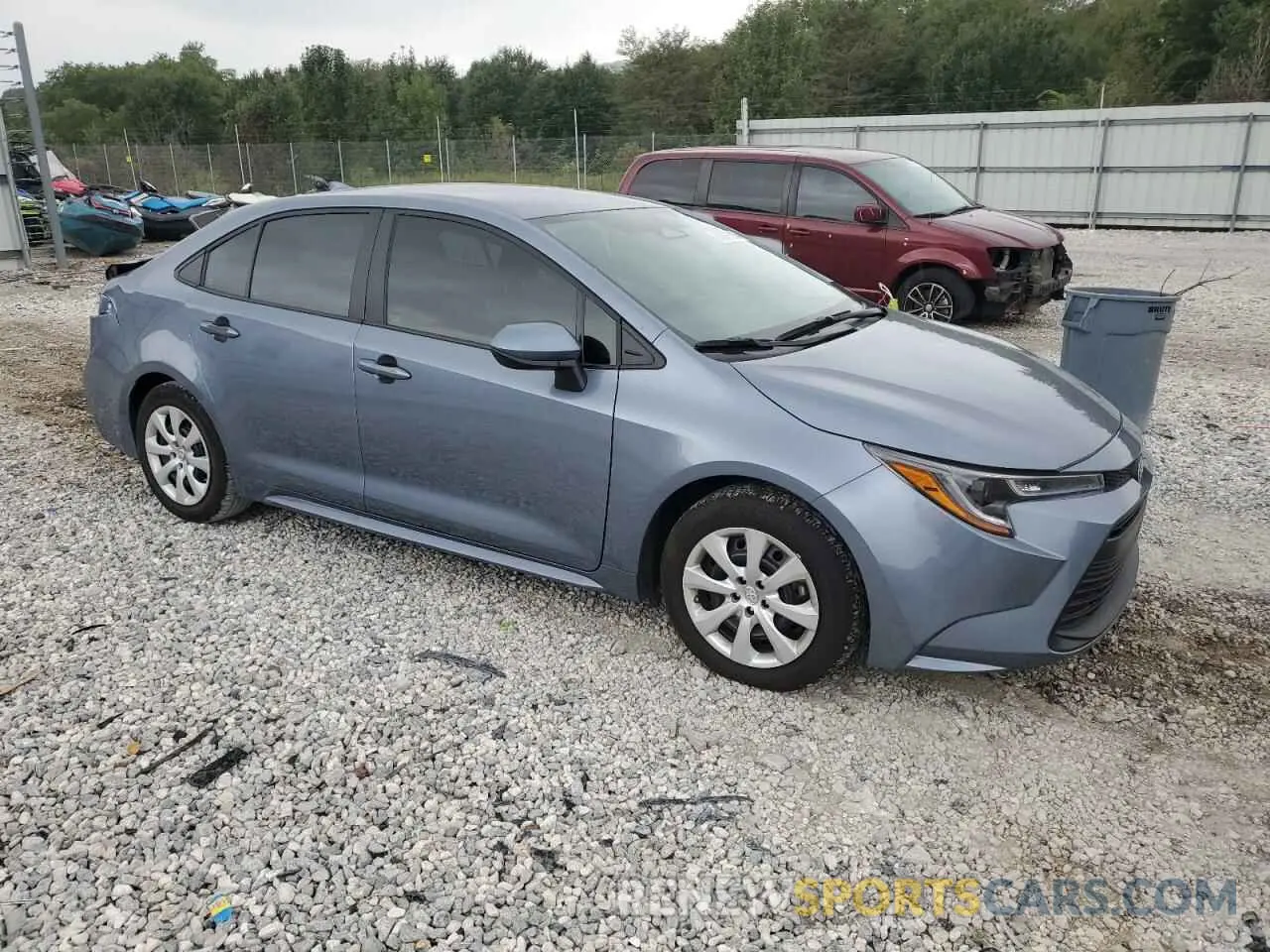 4 Photograph of a damaged car 5YFB4MDE5RP166222 TOYOTA COROLLA 2024