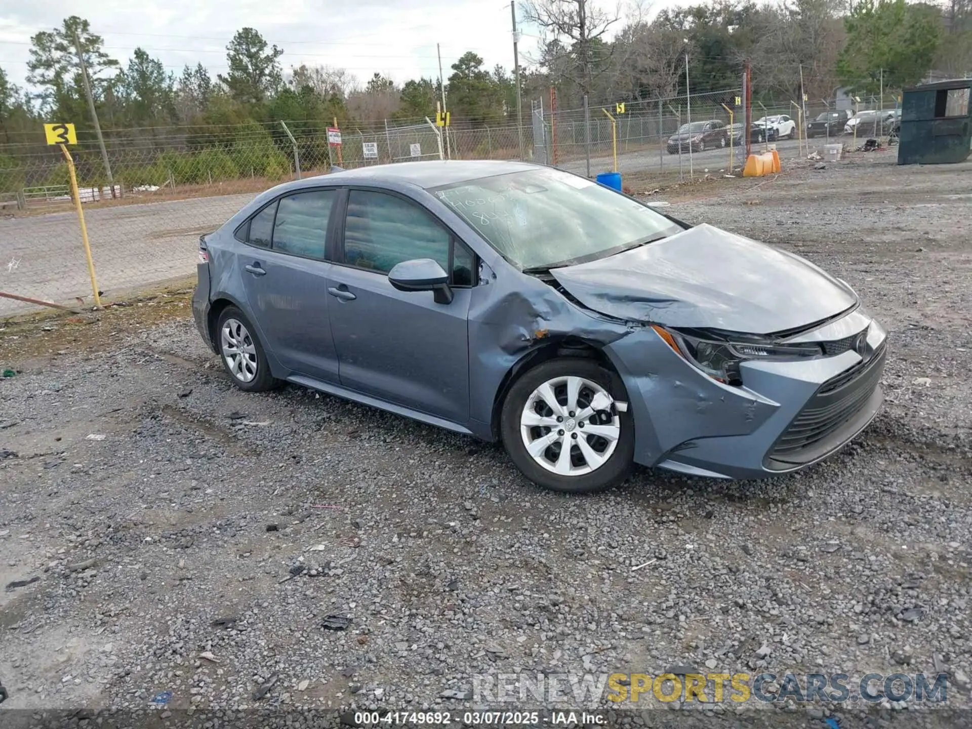 1 Photograph of a damaged car 5YFB4MDE5RP168441 TOYOTA COROLLA 2024