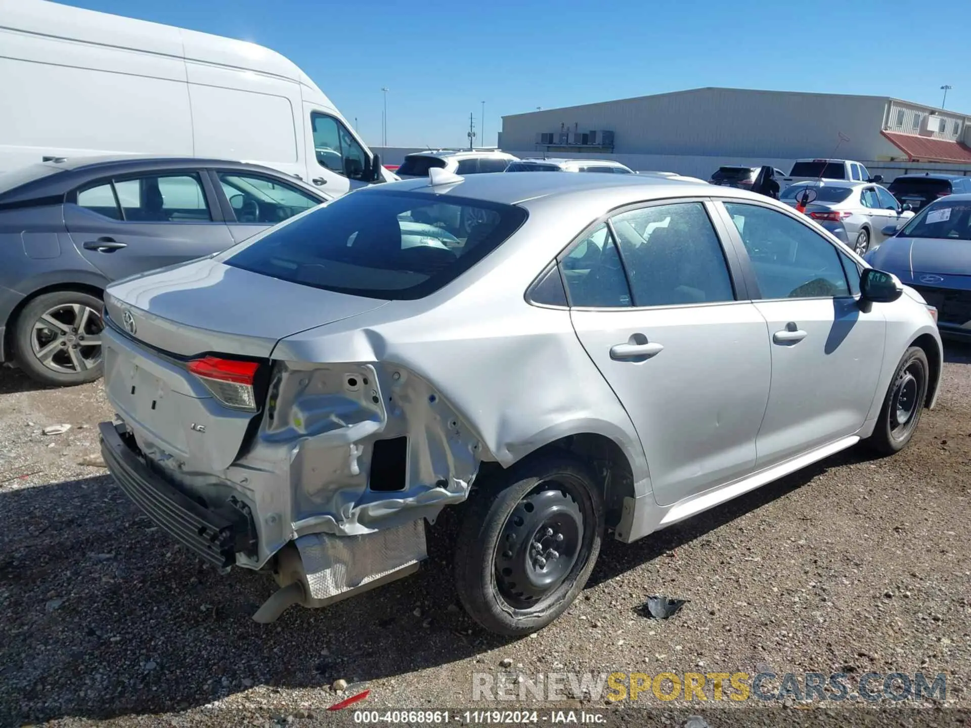 4 Фотография поврежденного автомобиля 5YFB4MDE5RP191654 TOYOTA COROLLA 2024