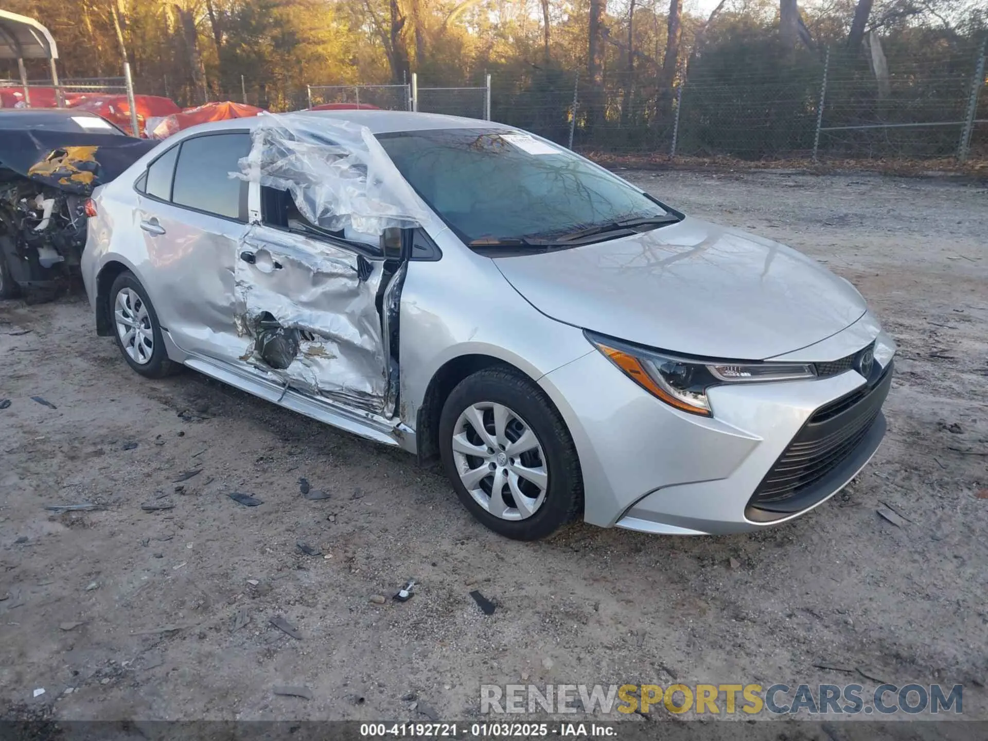 1 Photograph of a damaged car 5YFB4MDE5RP216827 TOYOTA COROLLA 2024