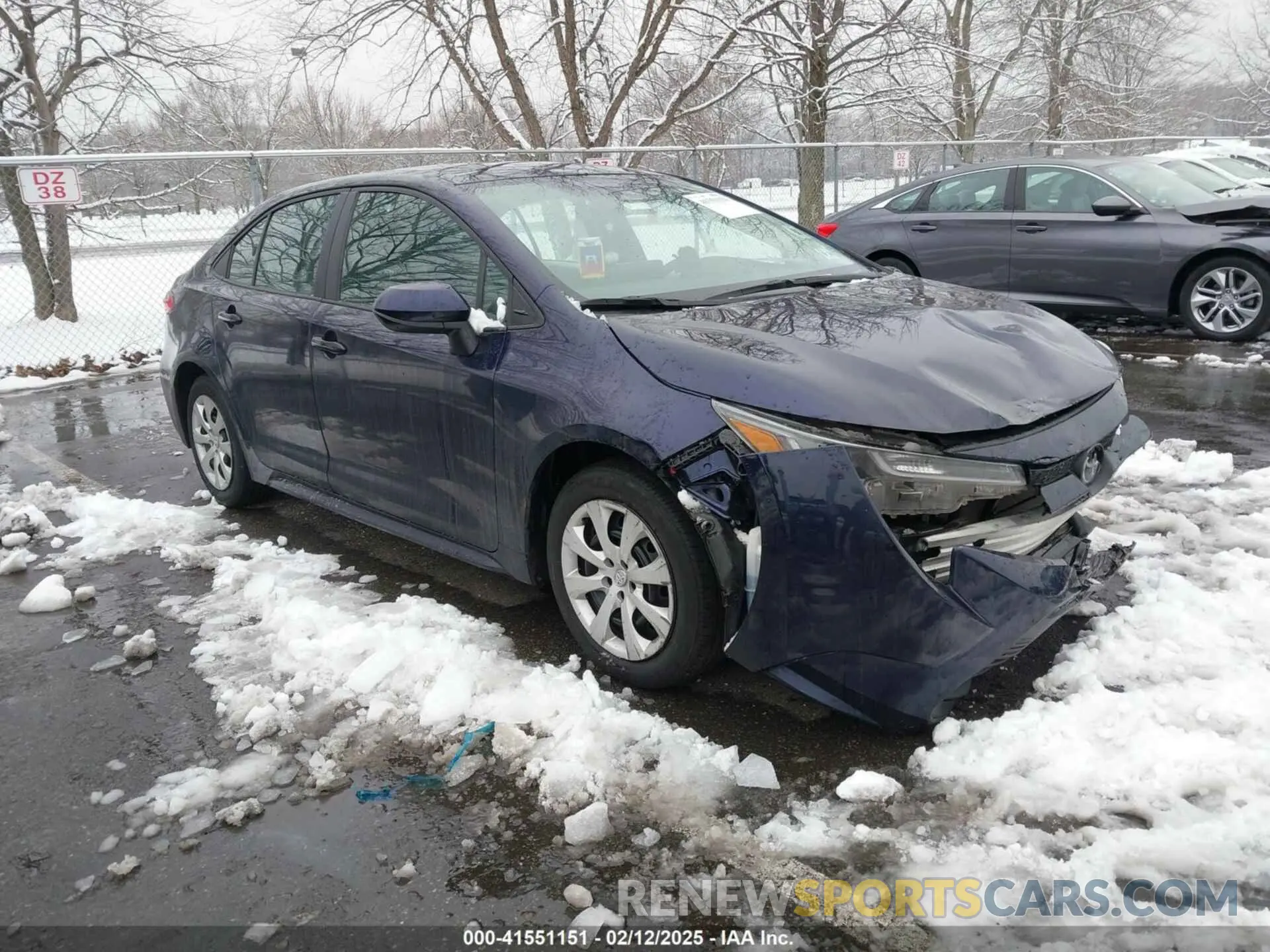 1 Photograph of a damaged car 5YFB4MDE6RP081499 TOYOTA COROLLA 2024