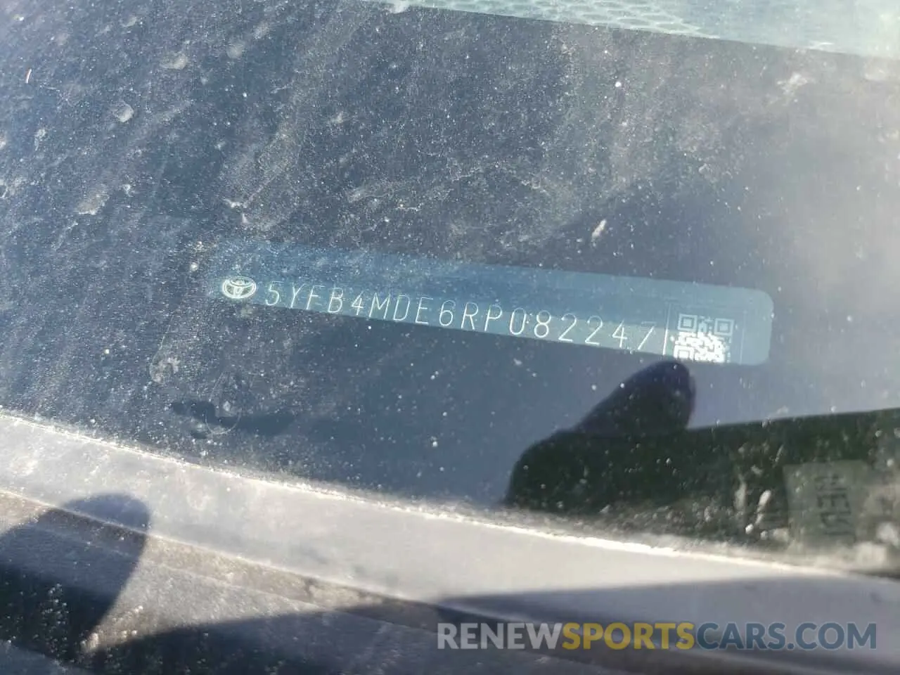 13 Photograph of a damaged car 5YFB4MDE6RP082247 TOYOTA COROLLA 2024