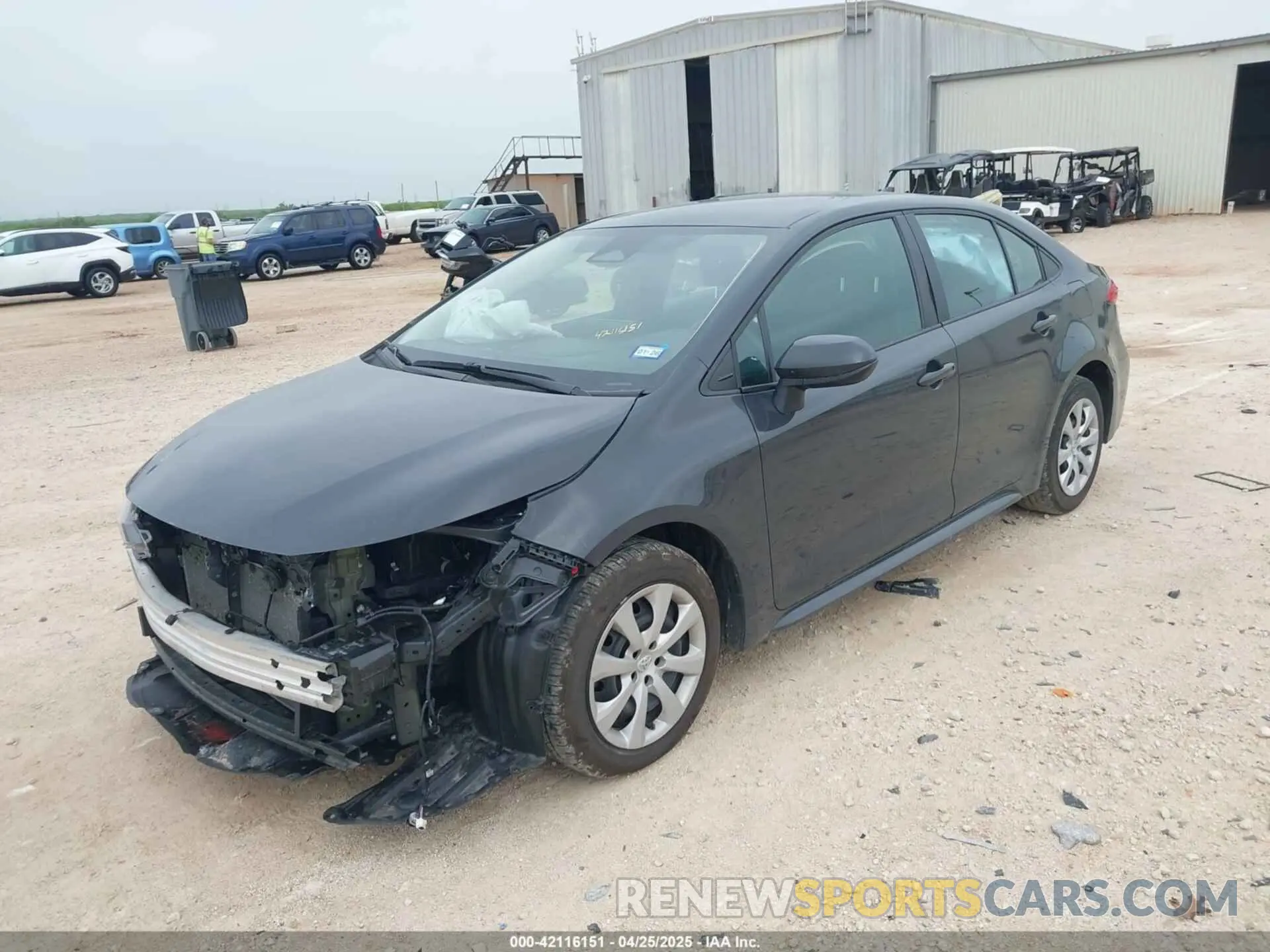 2 Фотография поврежденного автомобиля 5YFB4MDE6RP103677 TOYOTA COROLLA 2024