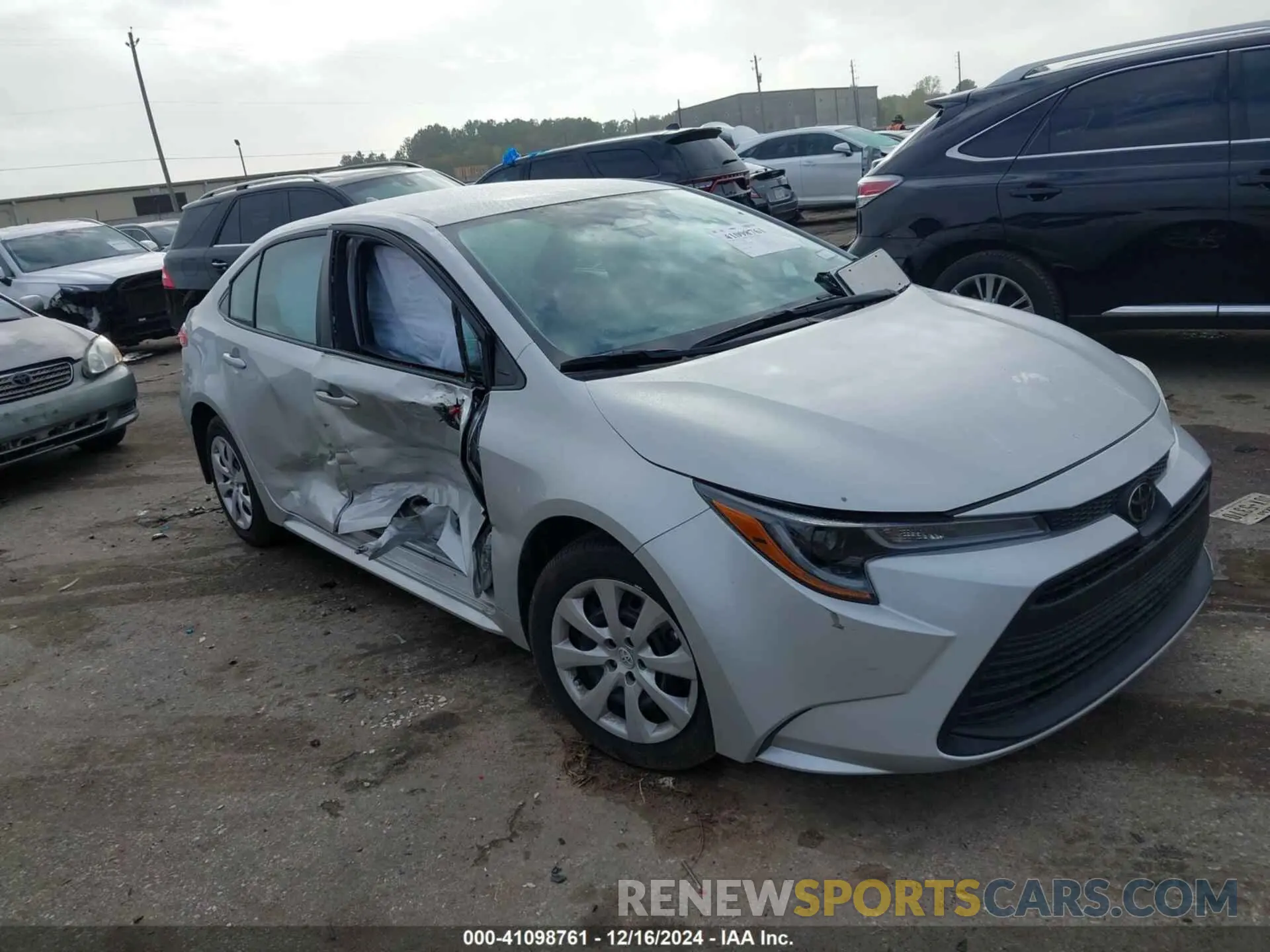 1 Photograph of a damaged car 5YFB4MDE6RP116235 TOYOTA COROLLA 2024
