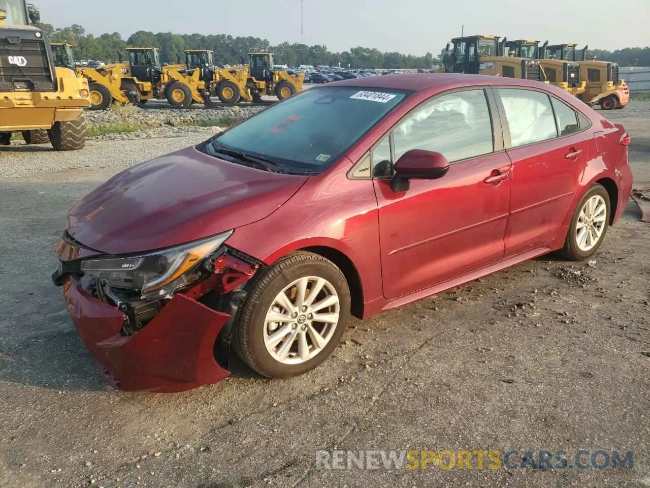 1 Photograph of a damaged car 5YFB4MDE6RP118020 TOYOTA COROLLA 2024