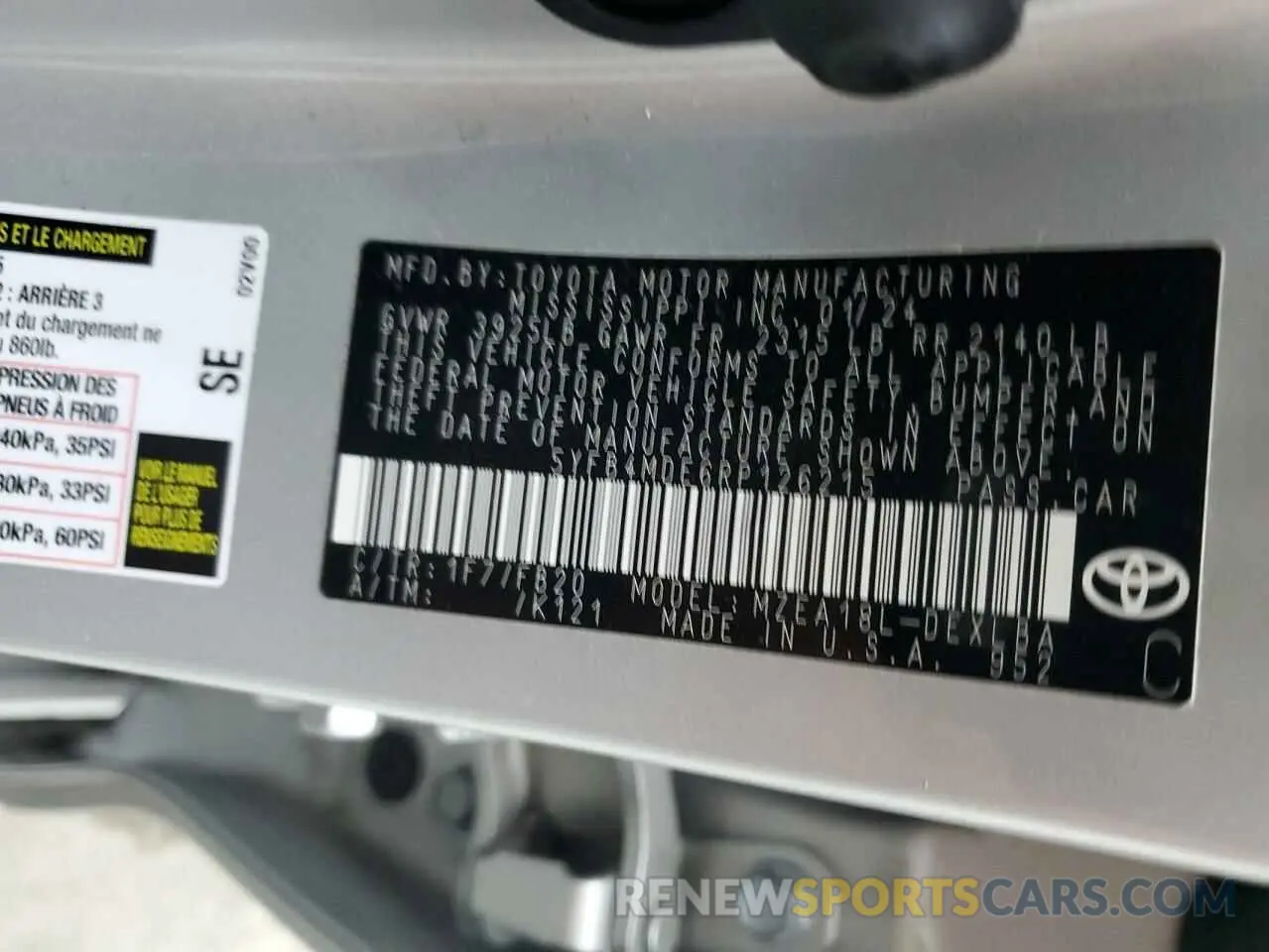 13 Фотография поврежденного автомобиля 5YFB4MDE6RP126215 TOYOTA COROLLA 2024