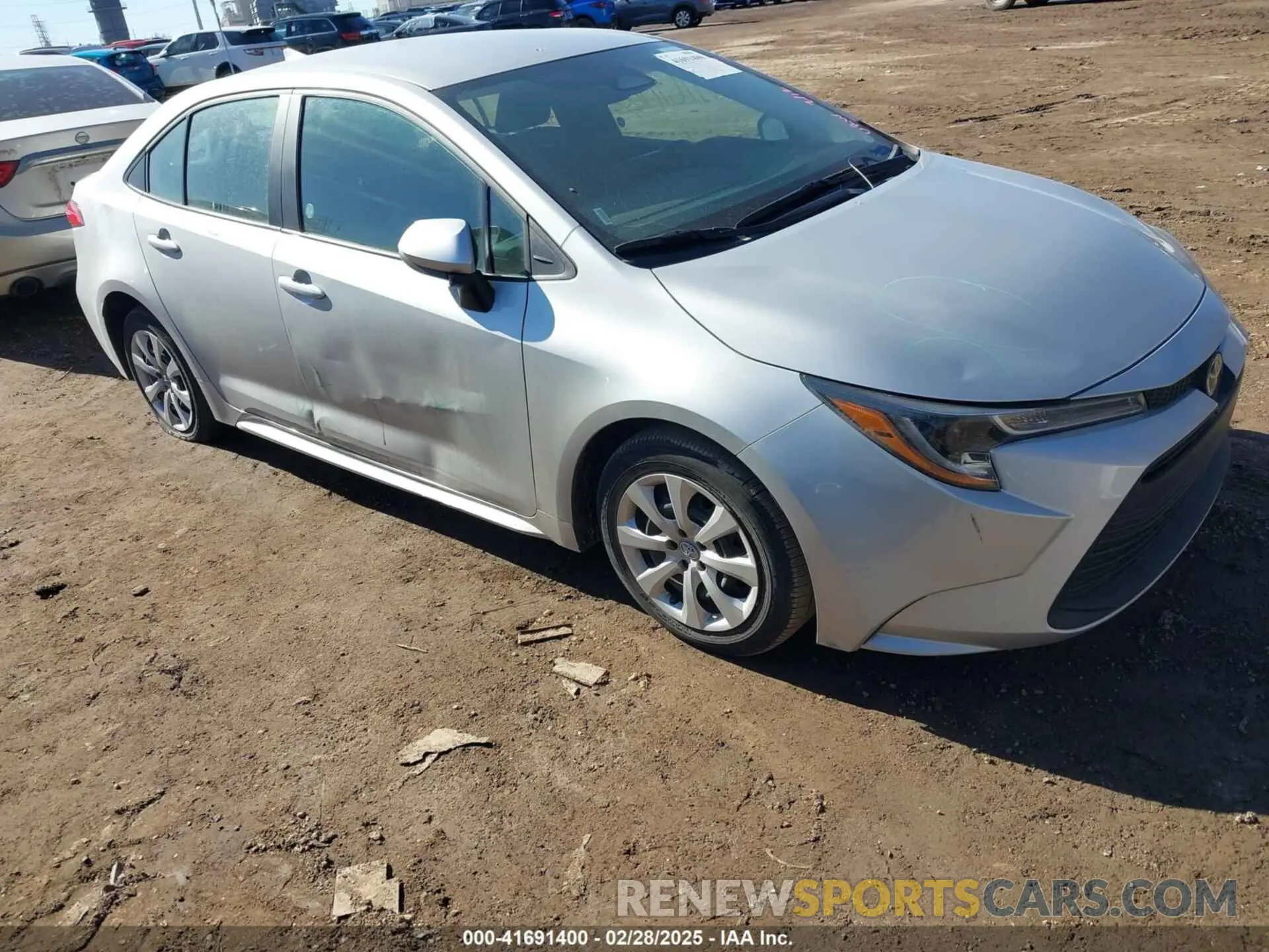 1 Photograph of a damaged car 5YFB4MDE6RP147226 TOYOTA COROLLA 2024