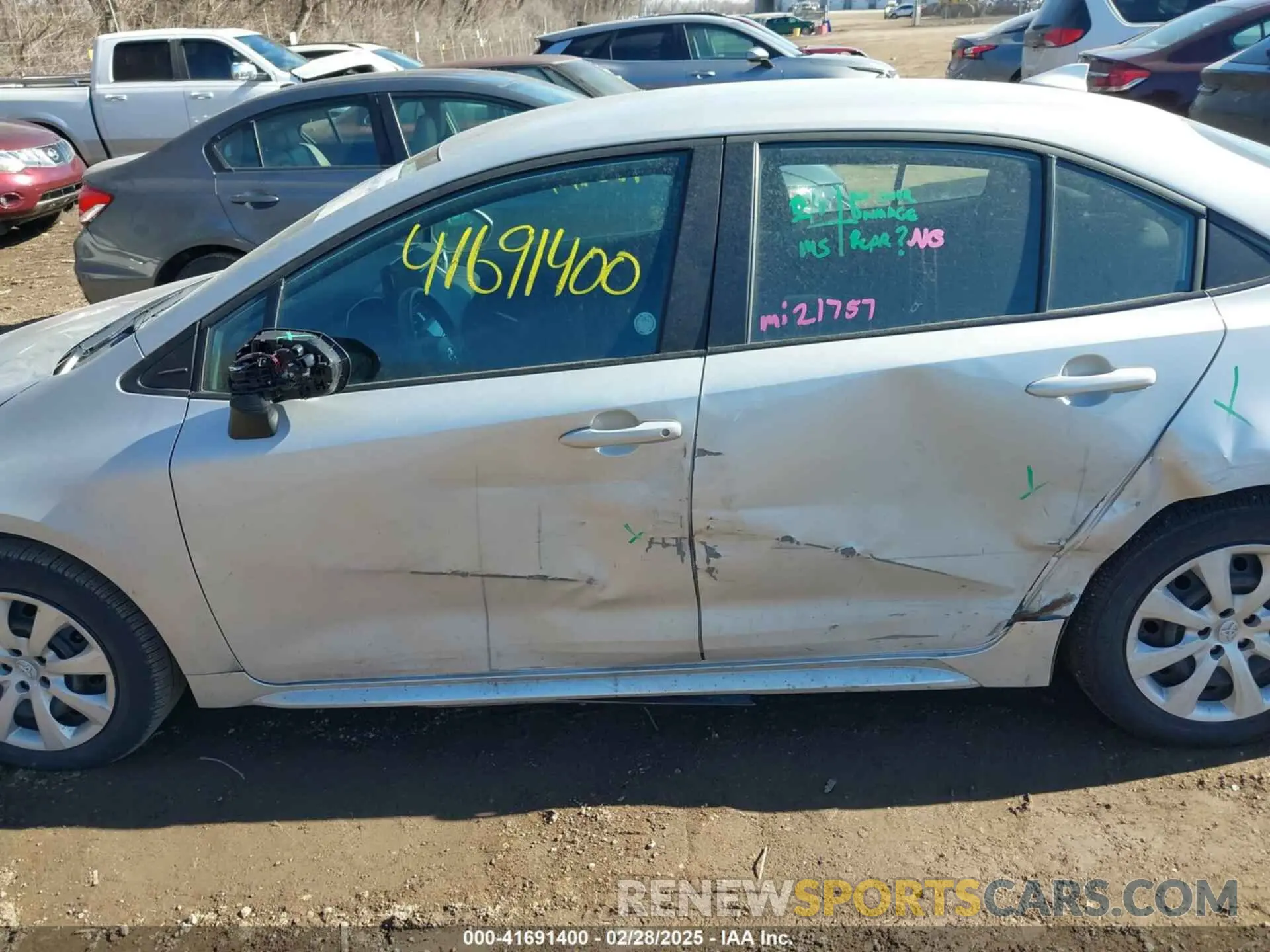 14 Photograph of a damaged car 5YFB4MDE6RP147226 TOYOTA COROLLA 2024