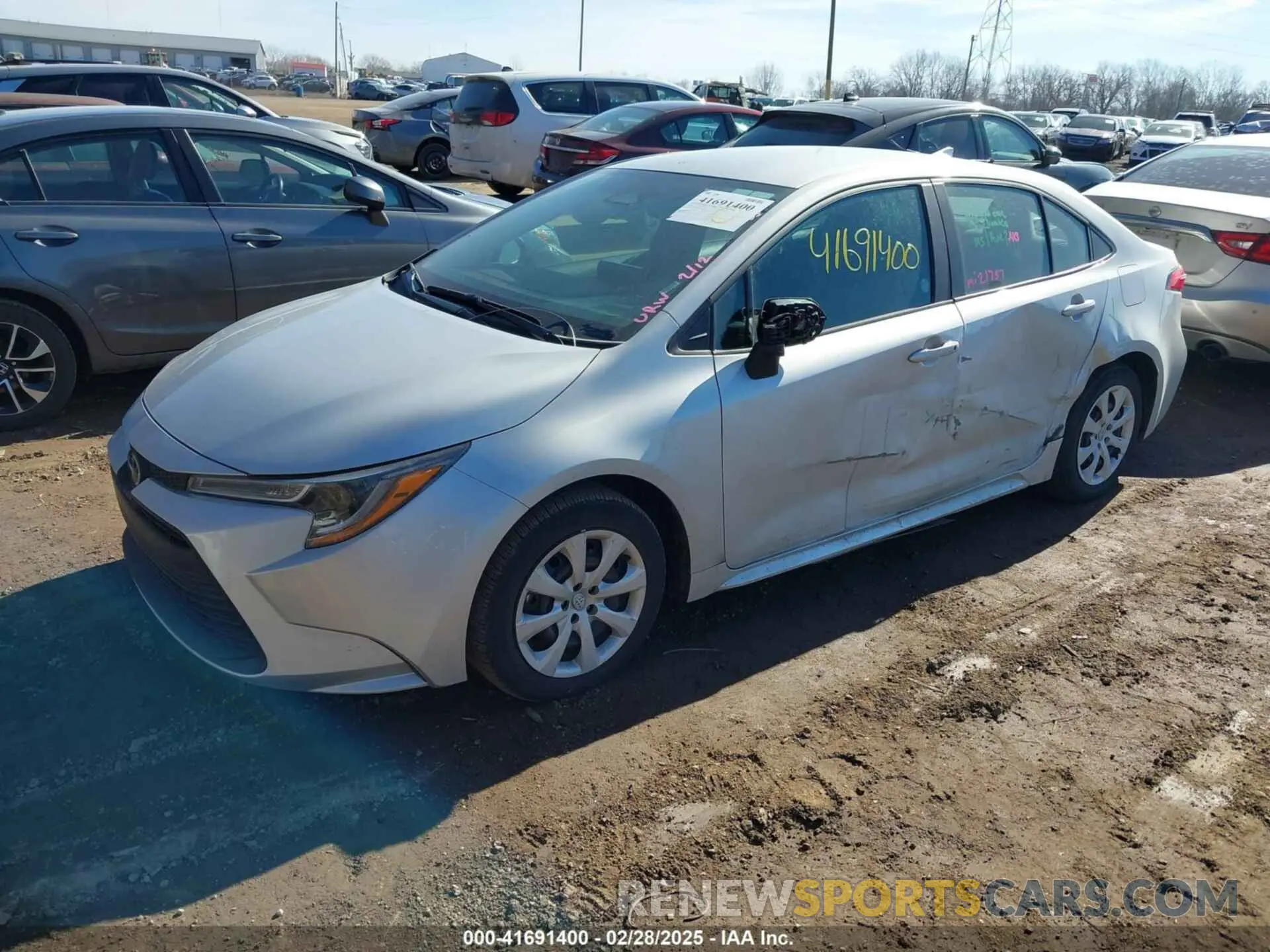 2 Photograph of a damaged car 5YFB4MDE6RP147226 TOYOTA COROLLA 2024