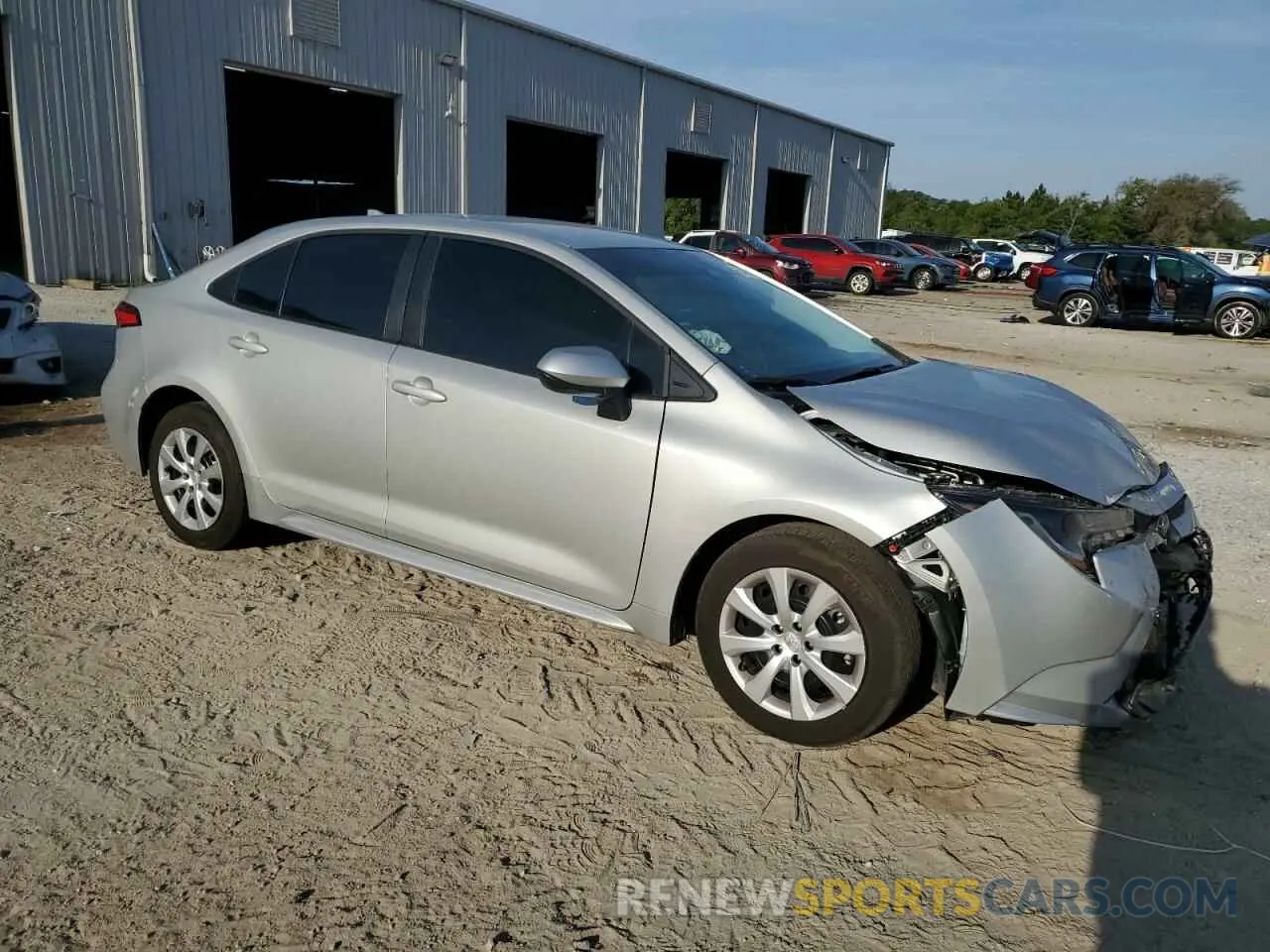 4 Photograph of a damaged car 5YFB4MDE6RP154631 TOYOTA COROLLA 2024