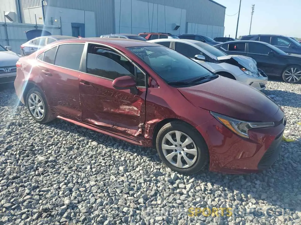 4 Photograph of a damaged car 5YFB4MDE6RP171977 TOYOTA COROLLA 2024