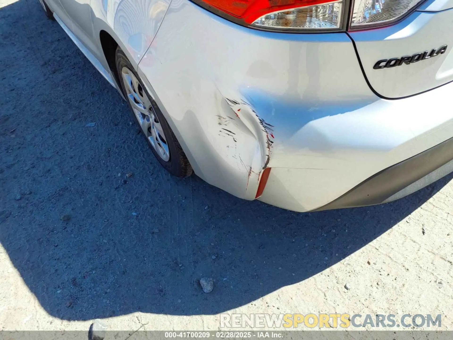 6 Photograph of a damaged car 5YFB4MDE6RP228565 TOYOTA COROLLA 2024