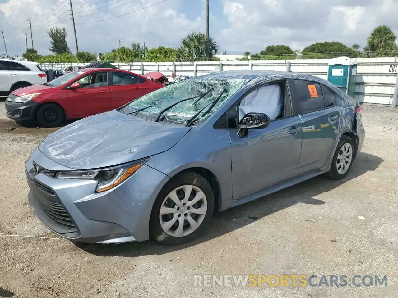 1 Photograph of a damaged car 5YFB4MDE7RP088283 TOYOTA COROLLA 2024