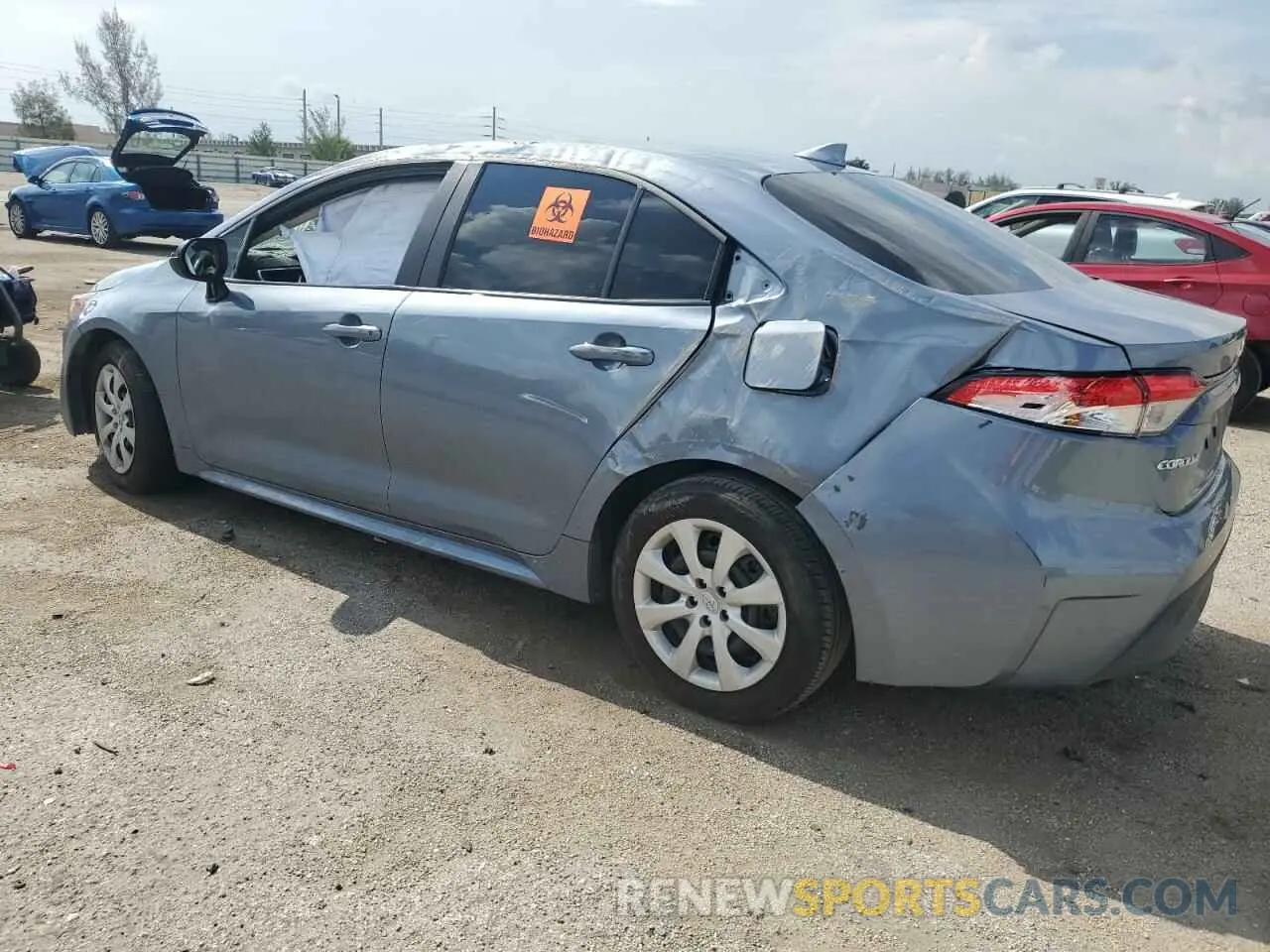 2 Photograph of a damaged car 5YFB4MDE7RP088283 TOYOTA COROLLA 2024