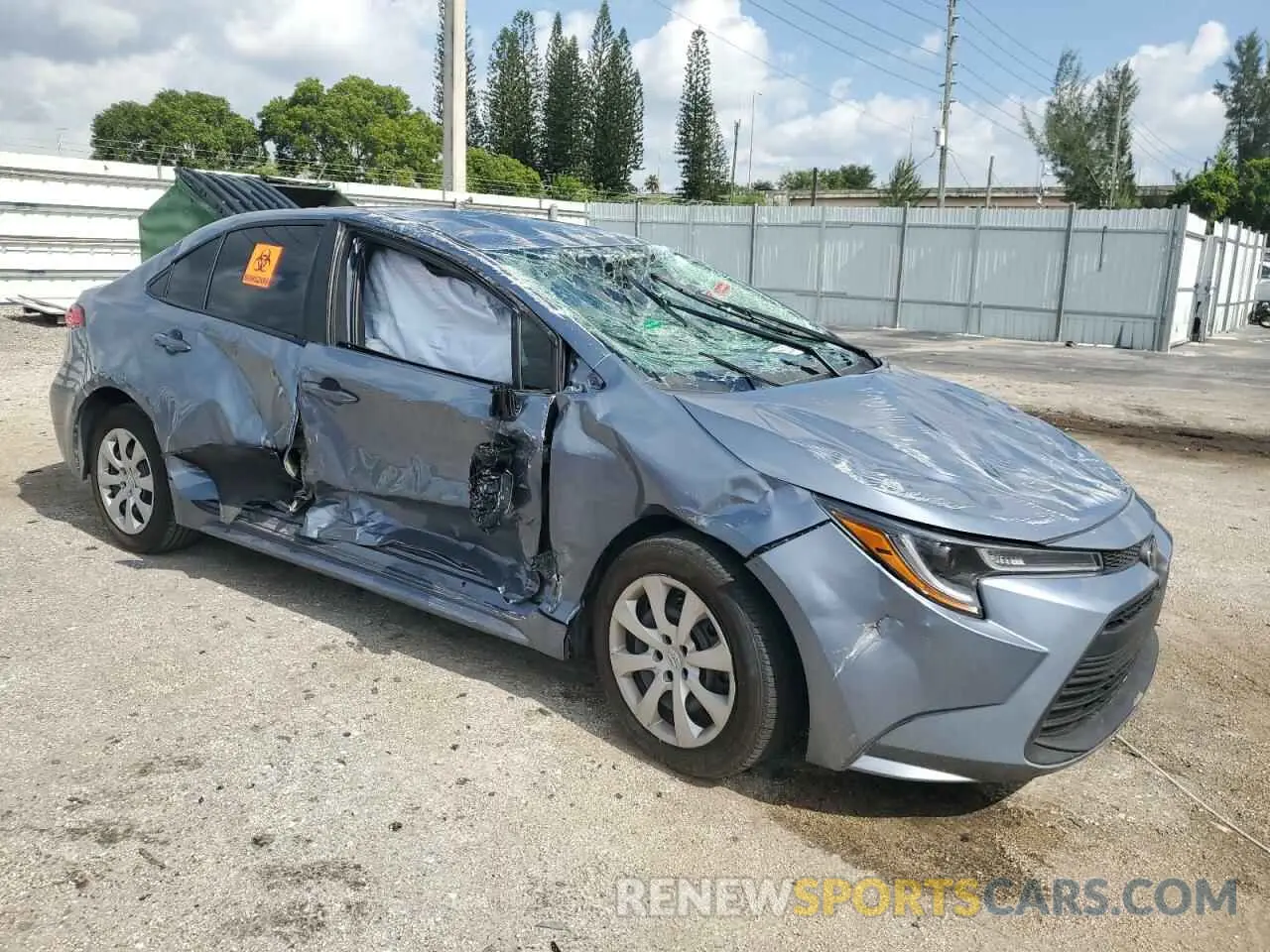 4 Photograph of a damaged car 5YFB4MDE7RP088283 TOYOTA COROLLA 2024