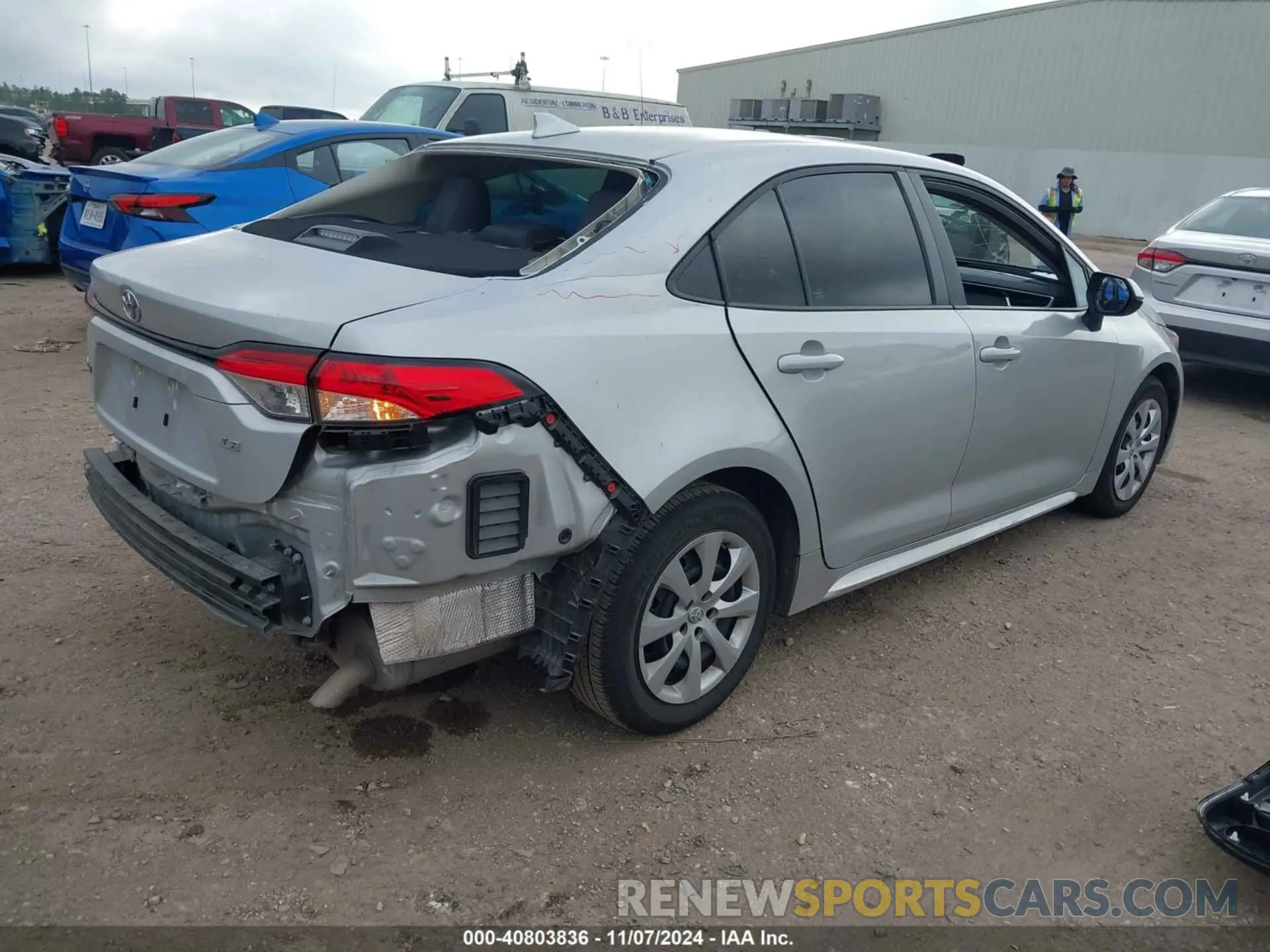 4 Photograph of a damaged car 5YFB4MDE7RP089546 TOYOTA COROLLA 2024