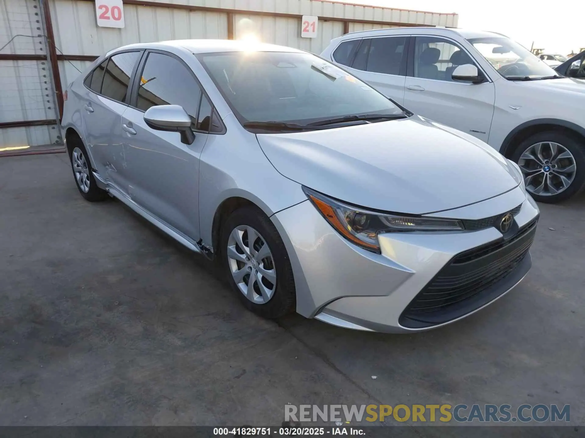 1 Photograph of a damaged car 5YFB4MDE7RP096805 TOYOTA COROLLA 2024