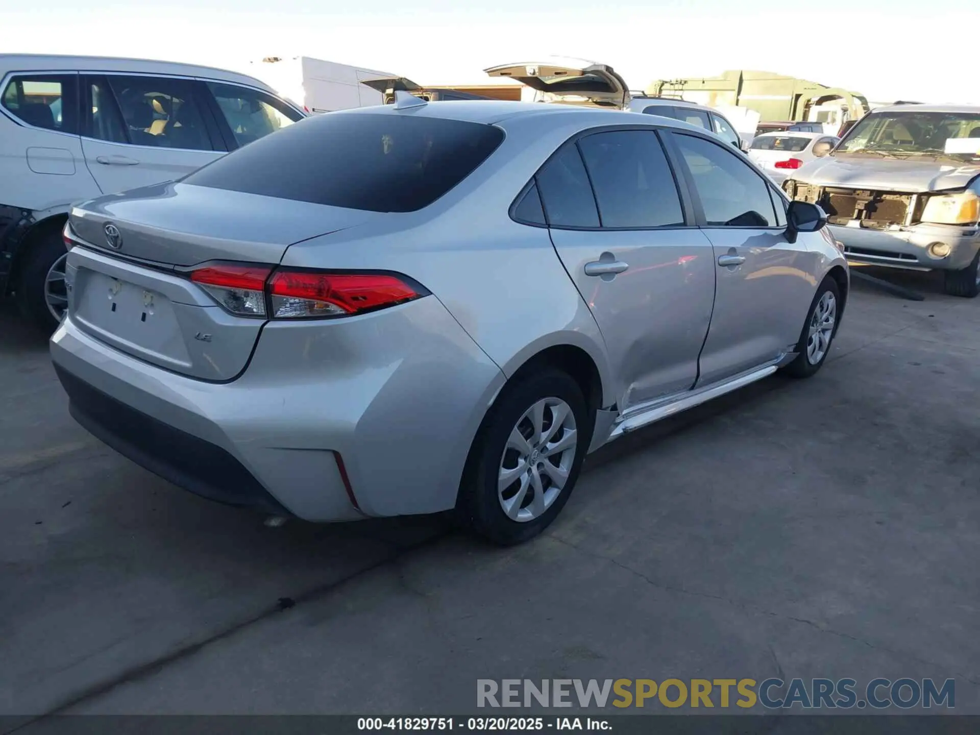 4 Photograph of a damaged car 5YFB4MDE7RP096805 TOYOTA COROLLA 2024