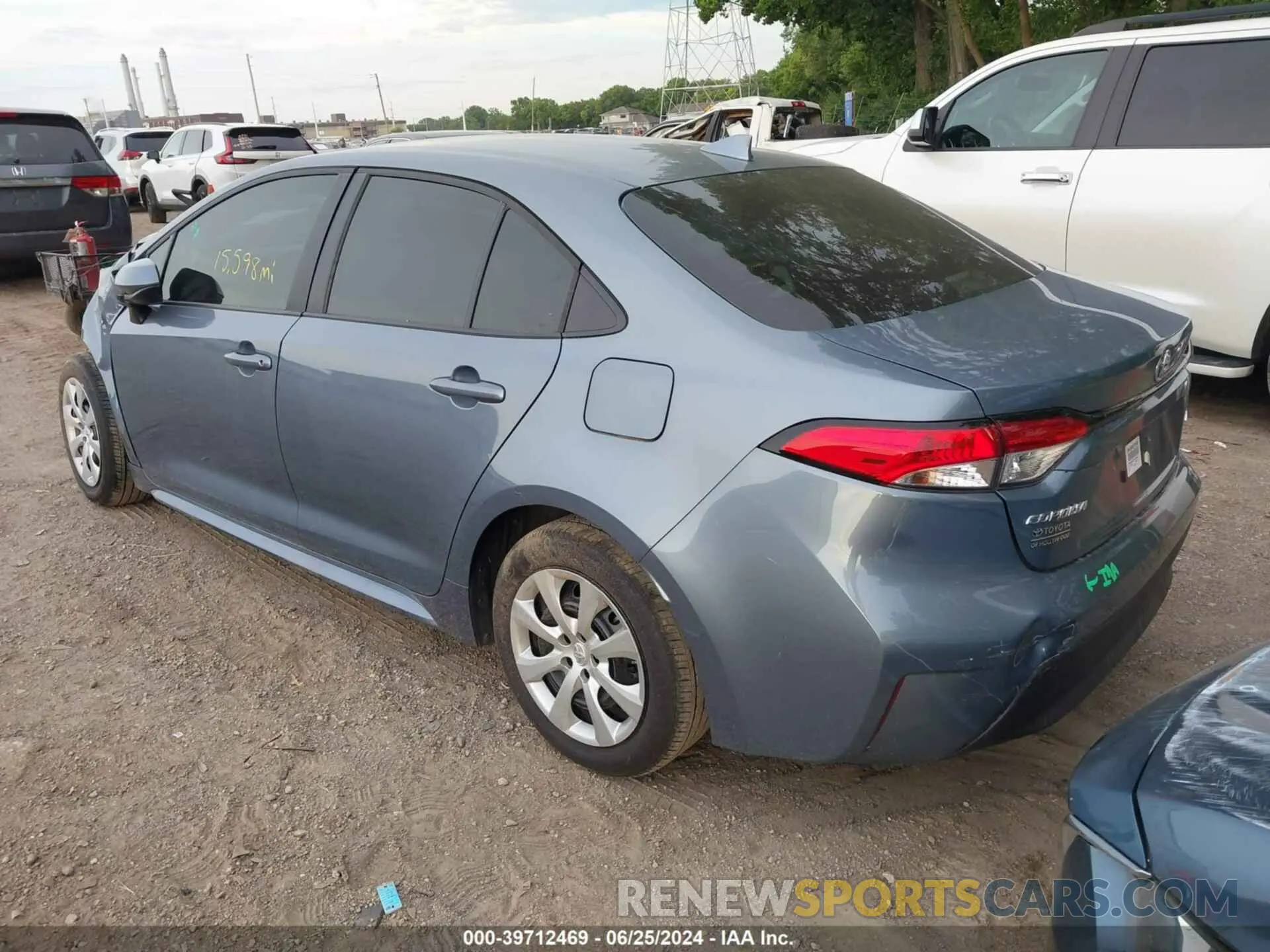 3 Photograph of a damaged car 5YFB4MDE7RP127664 TOYOTA COROLLA 2024
